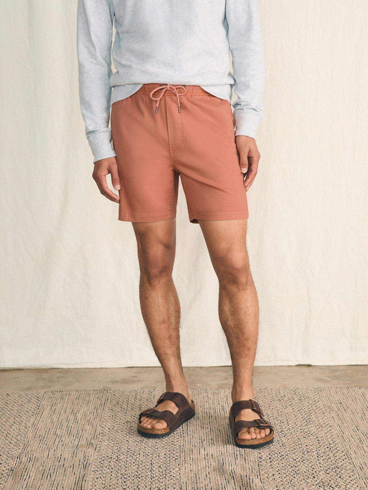 Essential Drawstring Short (6.5") - Copperhead, image 2 of 6