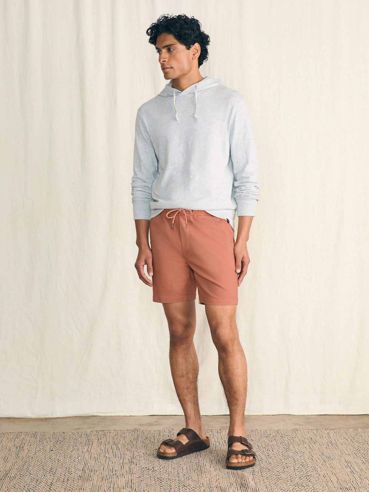 Essential Drawstring Short (6.5") - Copperhead, image 1 of 6