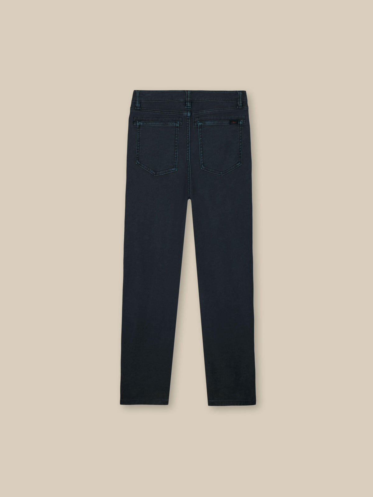 Dark navy pants viewed from behind , image 5 of 6