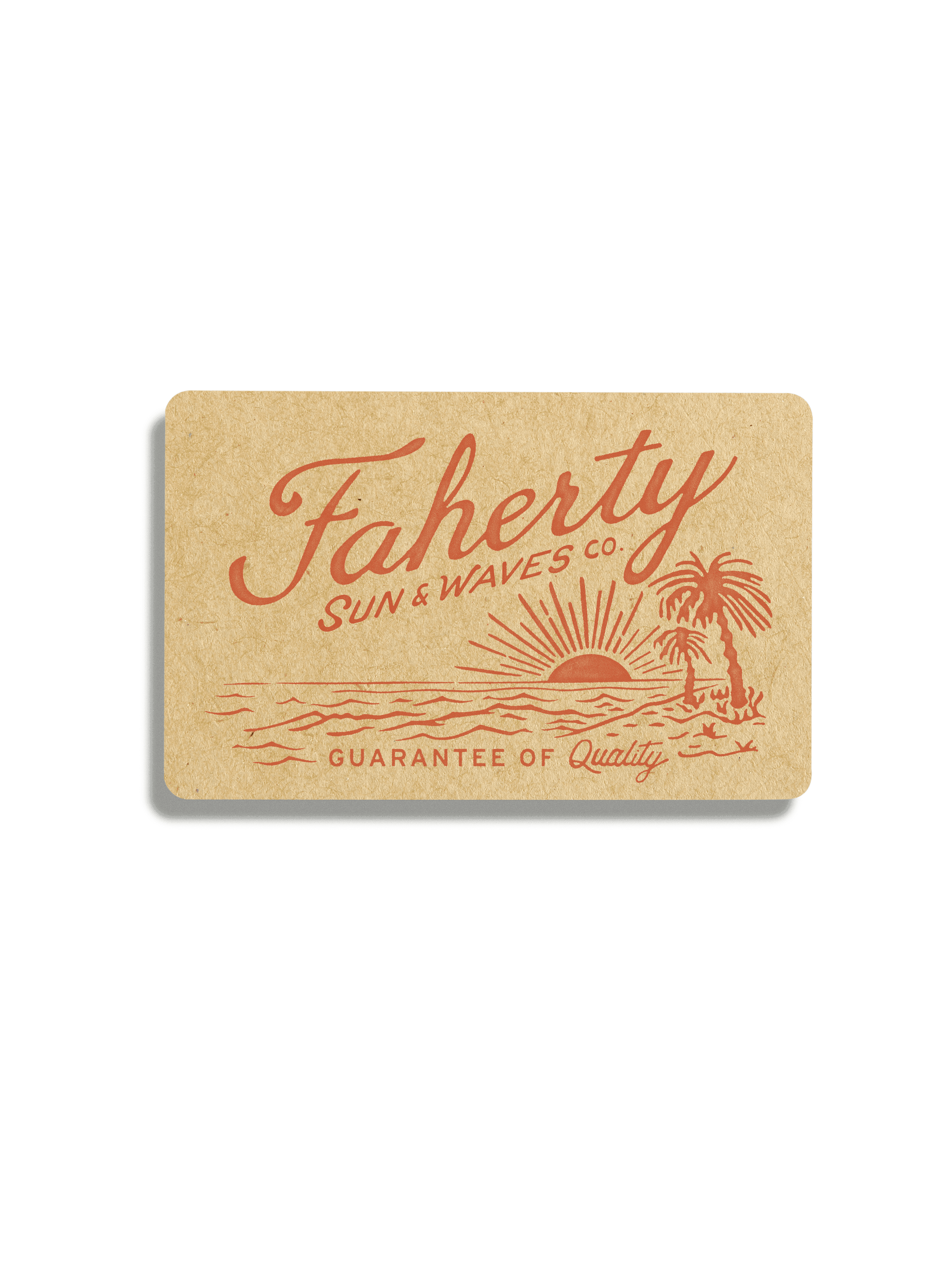 Faherty E-Gift Card - Sun And Waves | Faherty Brand