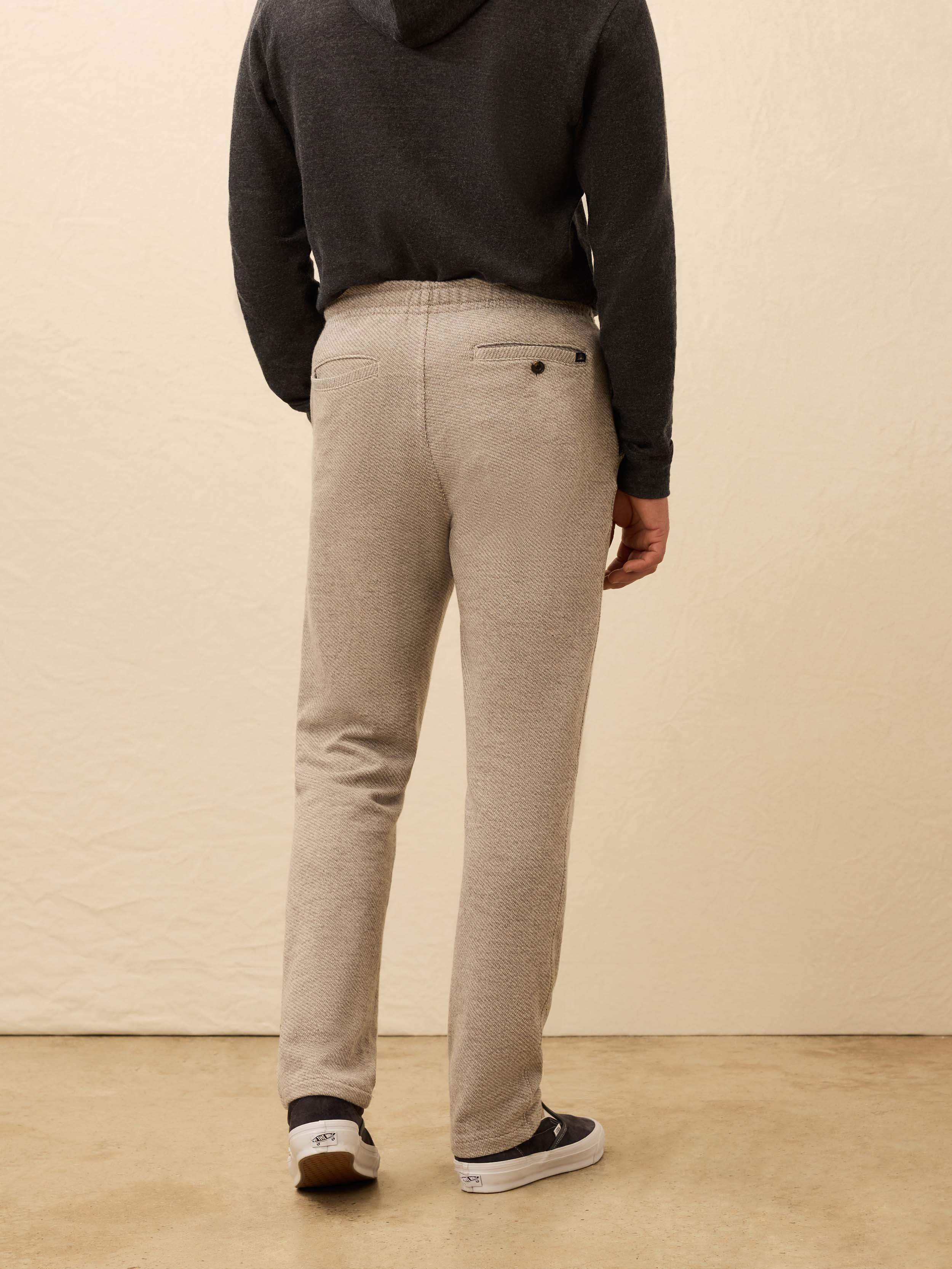 Inlet Jogger Pant - Ivory Hill Melange | Faherty Brand