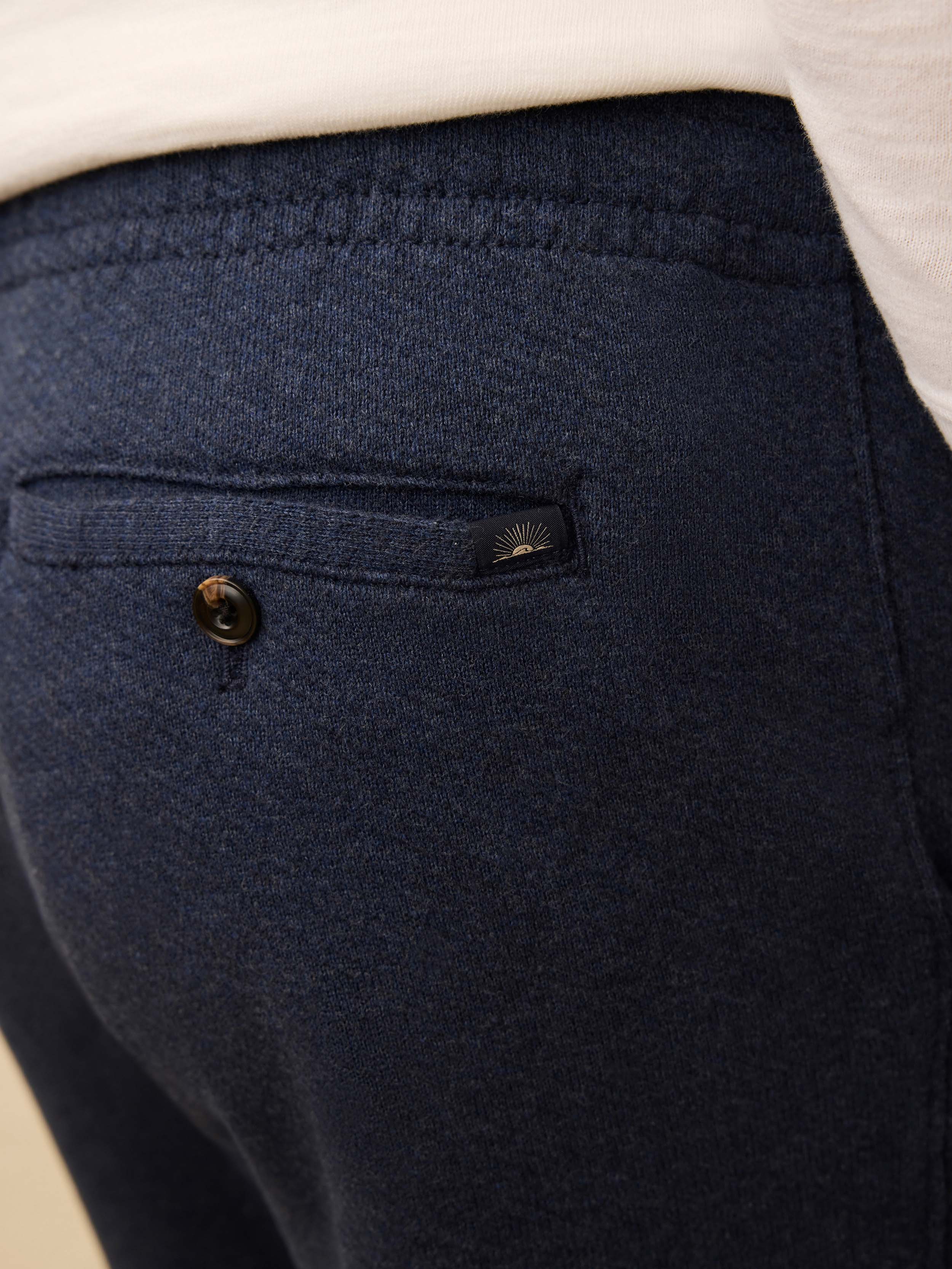 Inlet Jogger Pant - Navy Night Melange | Faherty Brand