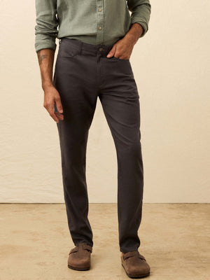 Movement™ Linen 5-Pocket Pant - Washed Black