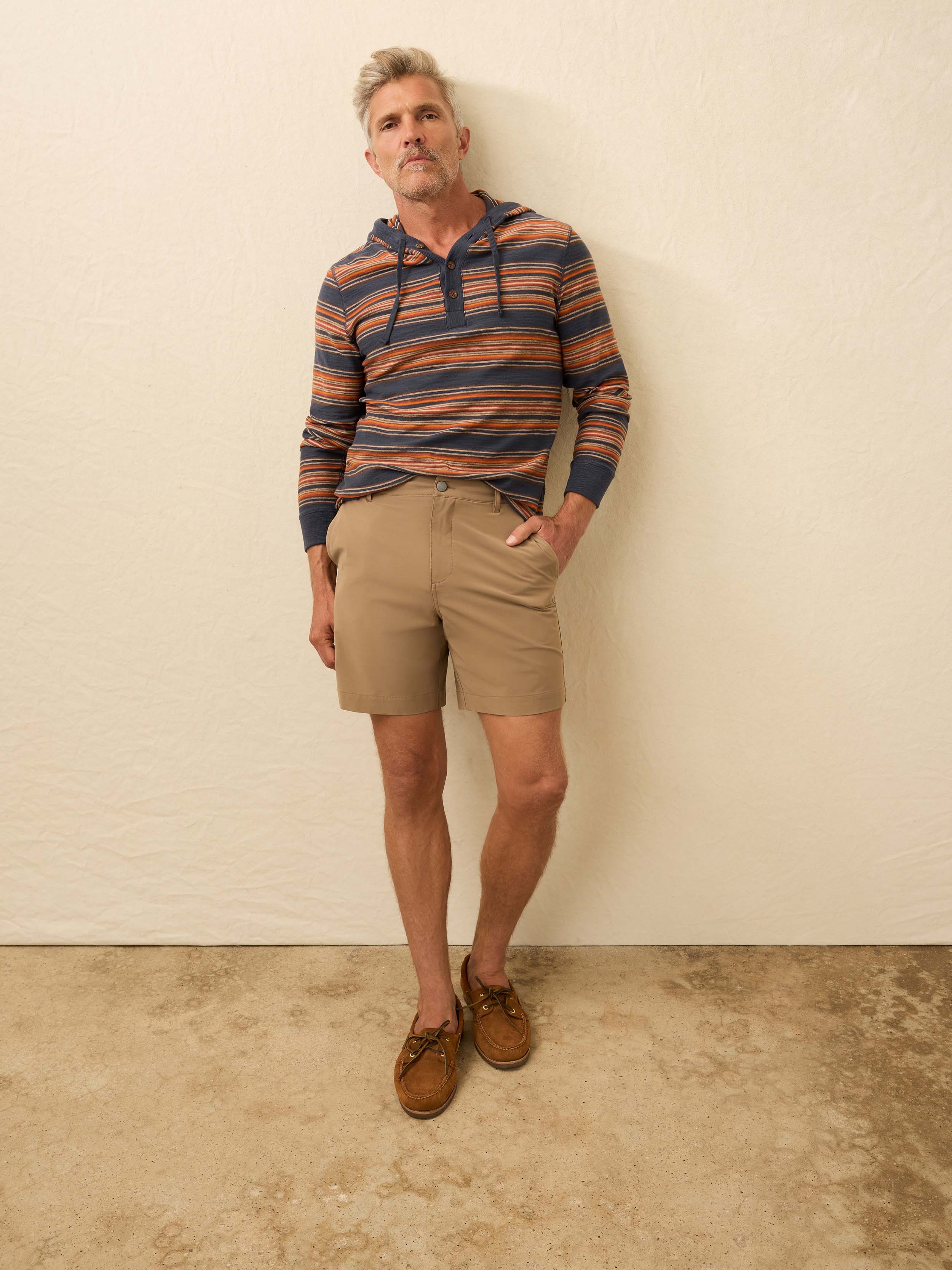 All Day™ Short (7") - Island Brown | Faherty Brand