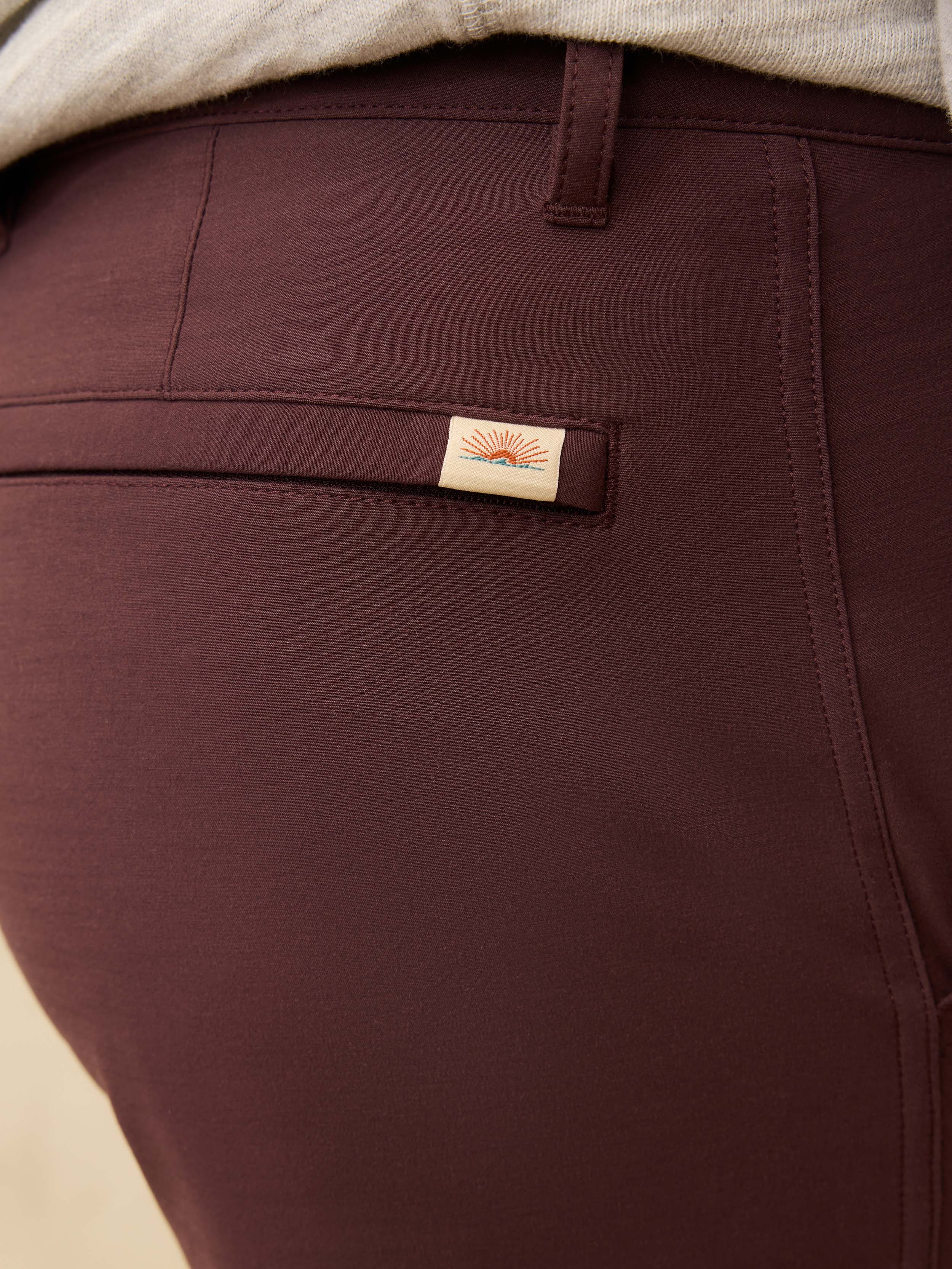 All Day™ Short (7") - Mountain Burgundy | Faherty Brand