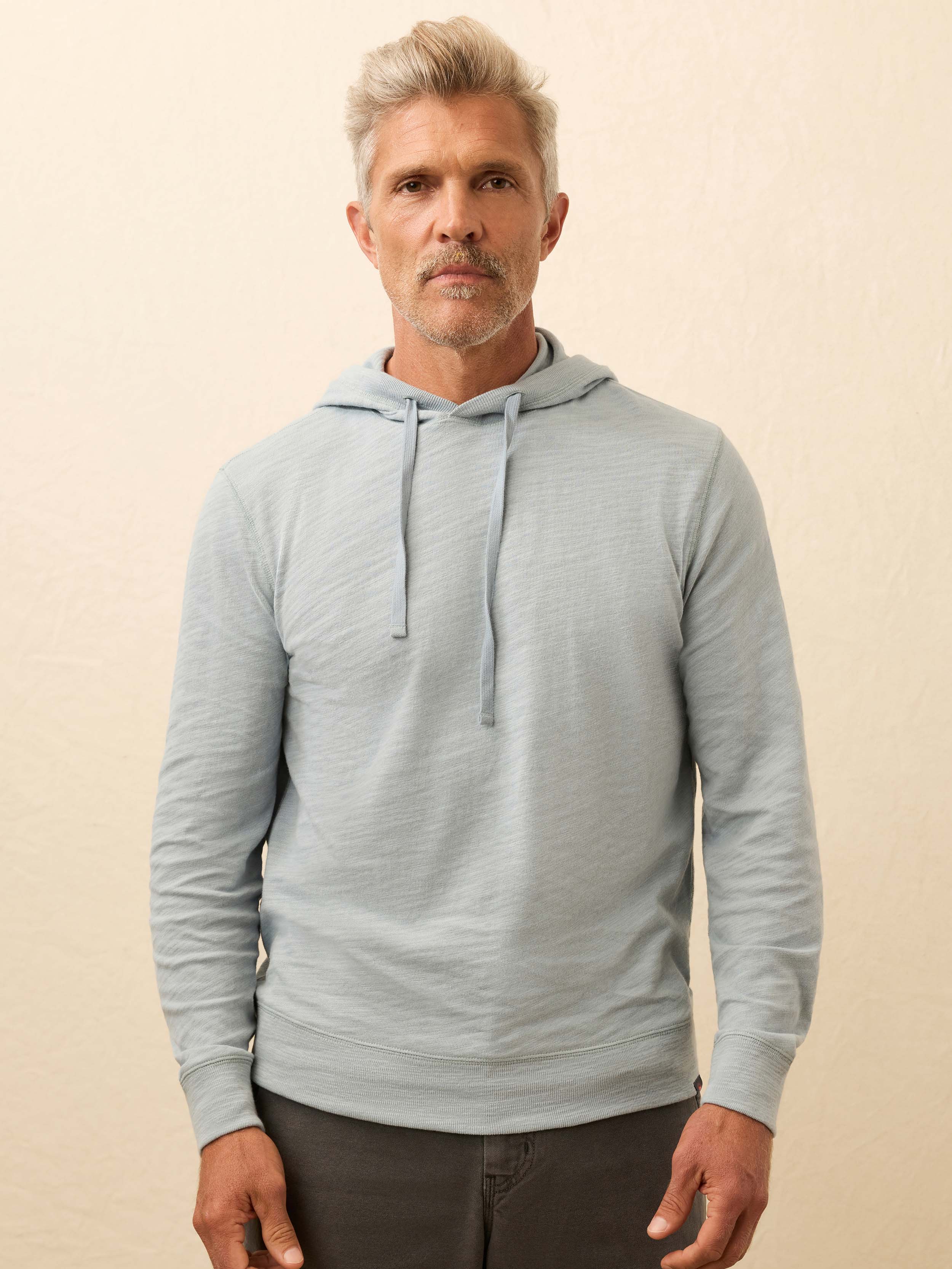 Sunwashed Organic Hoodie - Alaskan Blue | Faherty Brand