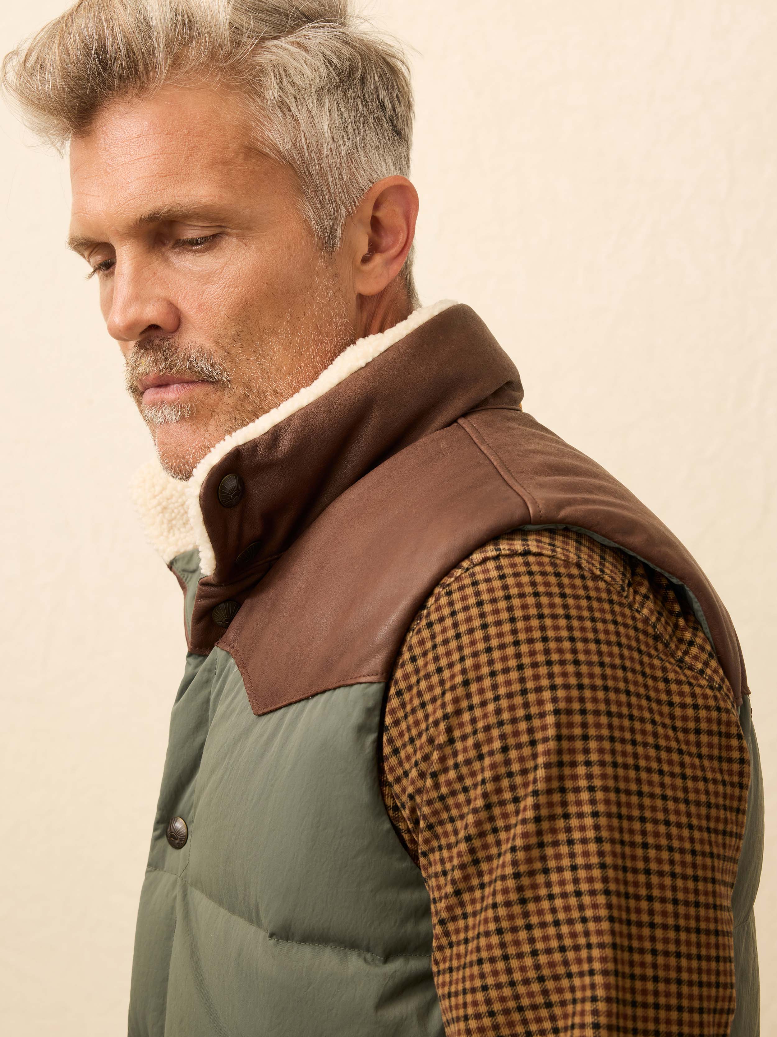 Range Down Vest - Pine Ridge | Faherty Brand