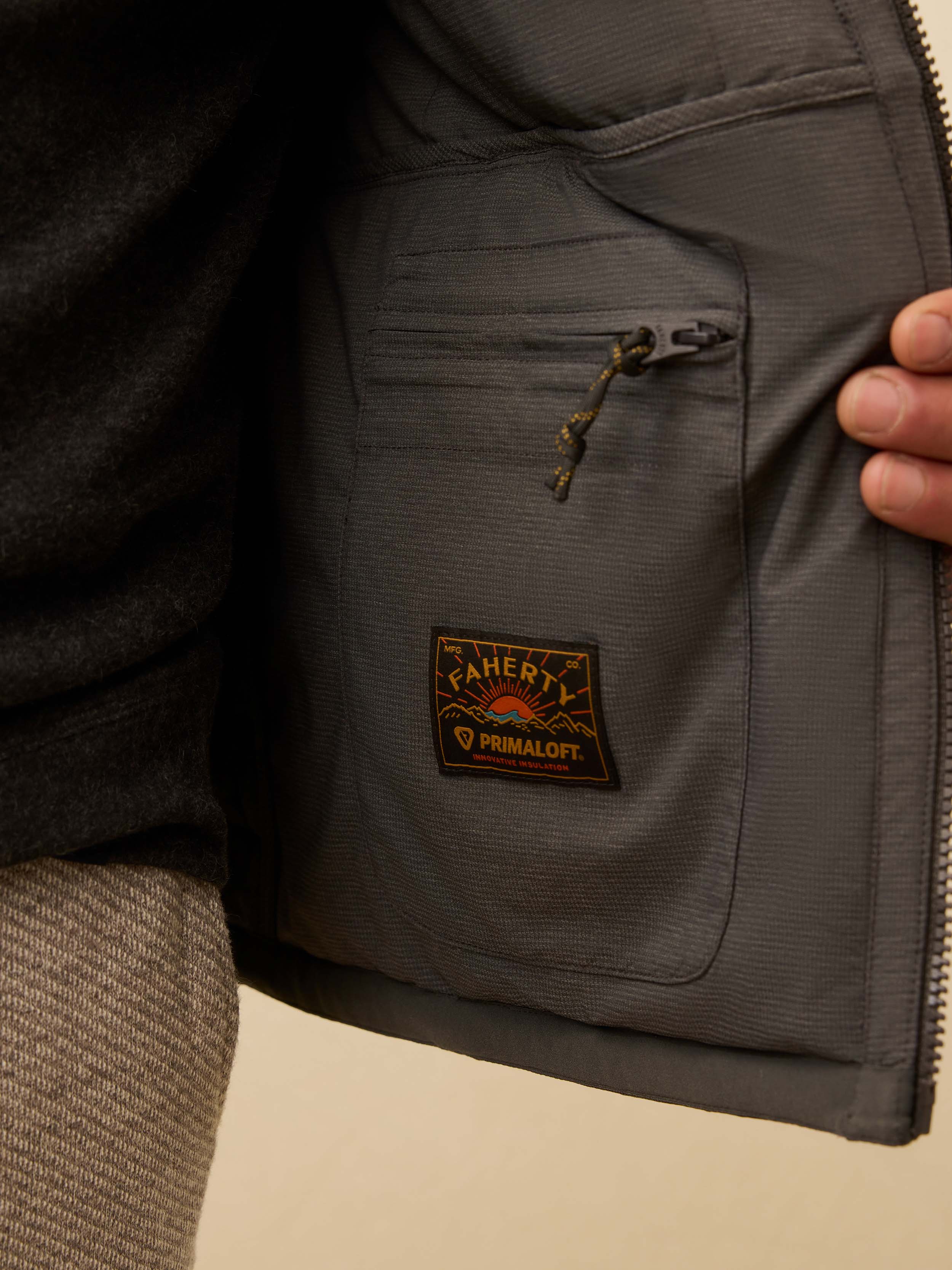 Doug Good Feather Horizon Series Hoodie - Pacific Ash | Faherty Brand