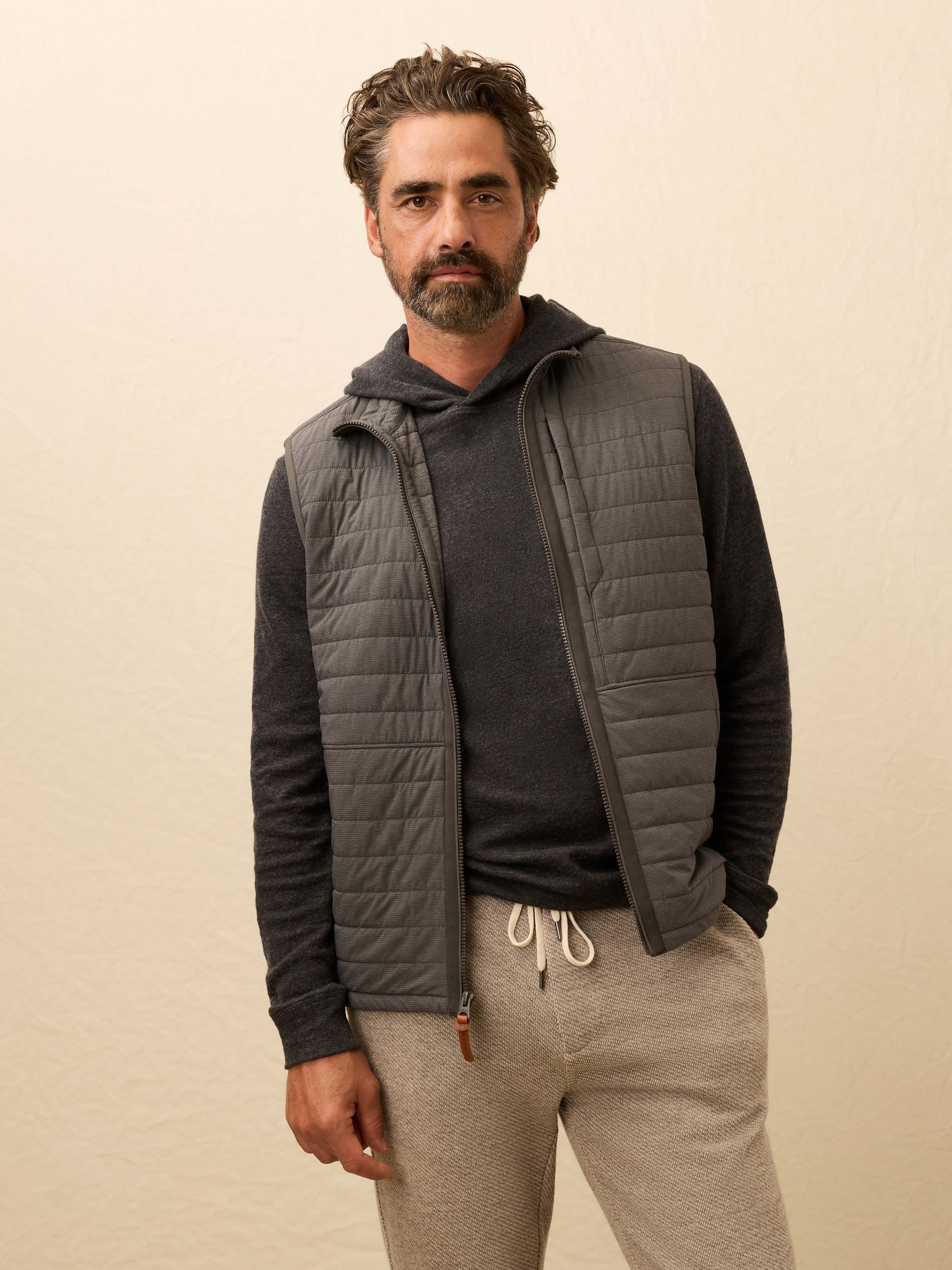 Doug Good Feather Horizon Series Hoodie - Pacific Ash | Faherty Brand