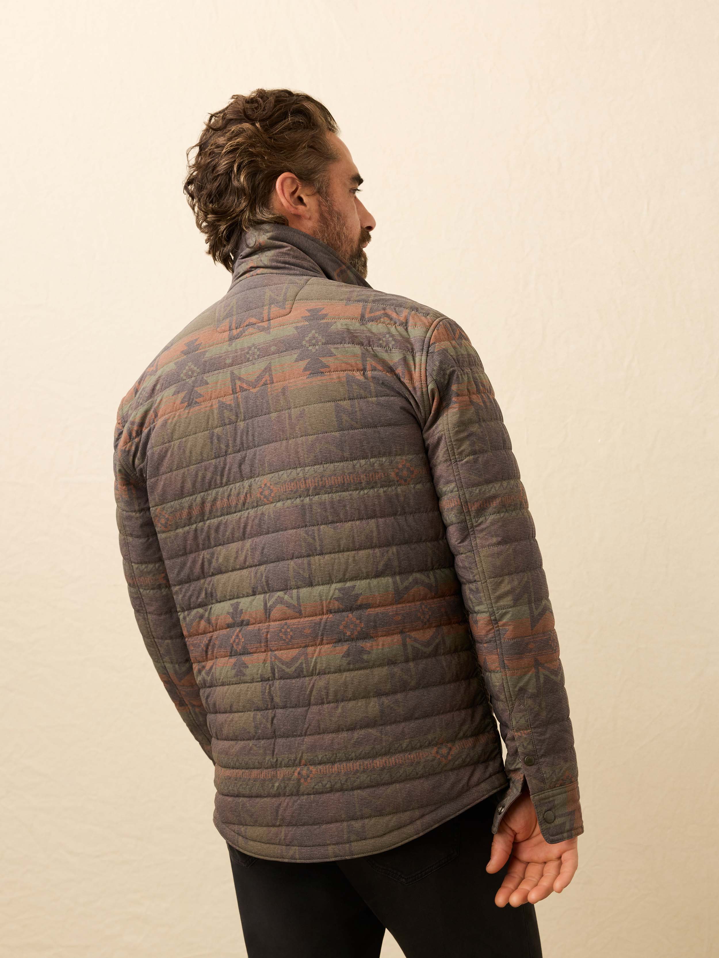 Doug Good Feather Horizon Series CPO - Sunset Ombre Star Nation | Faherty Brand