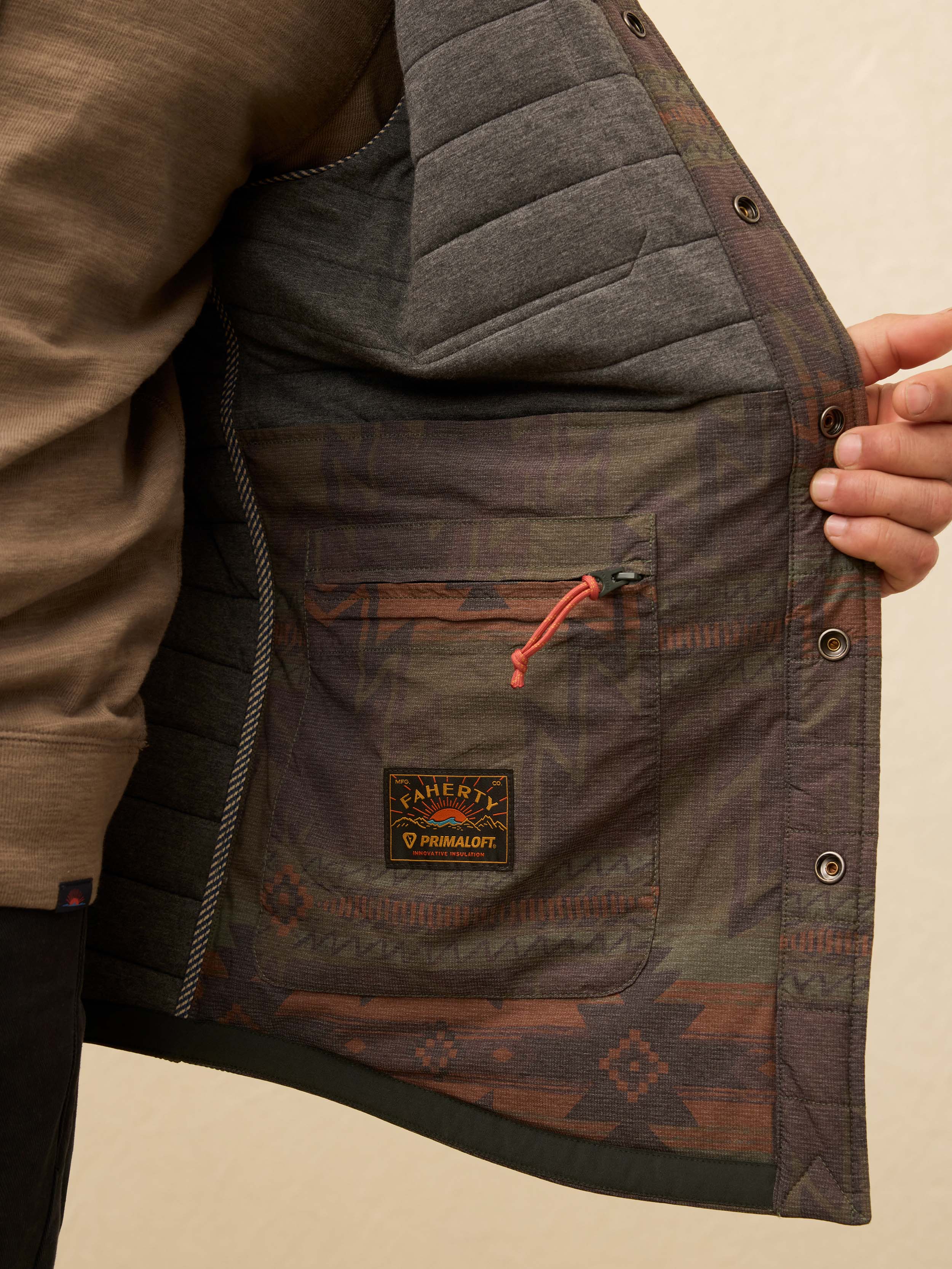 Doug Good Feather Horizon Series CPO - Sunset Ombre Star Nation | Faherty Brand