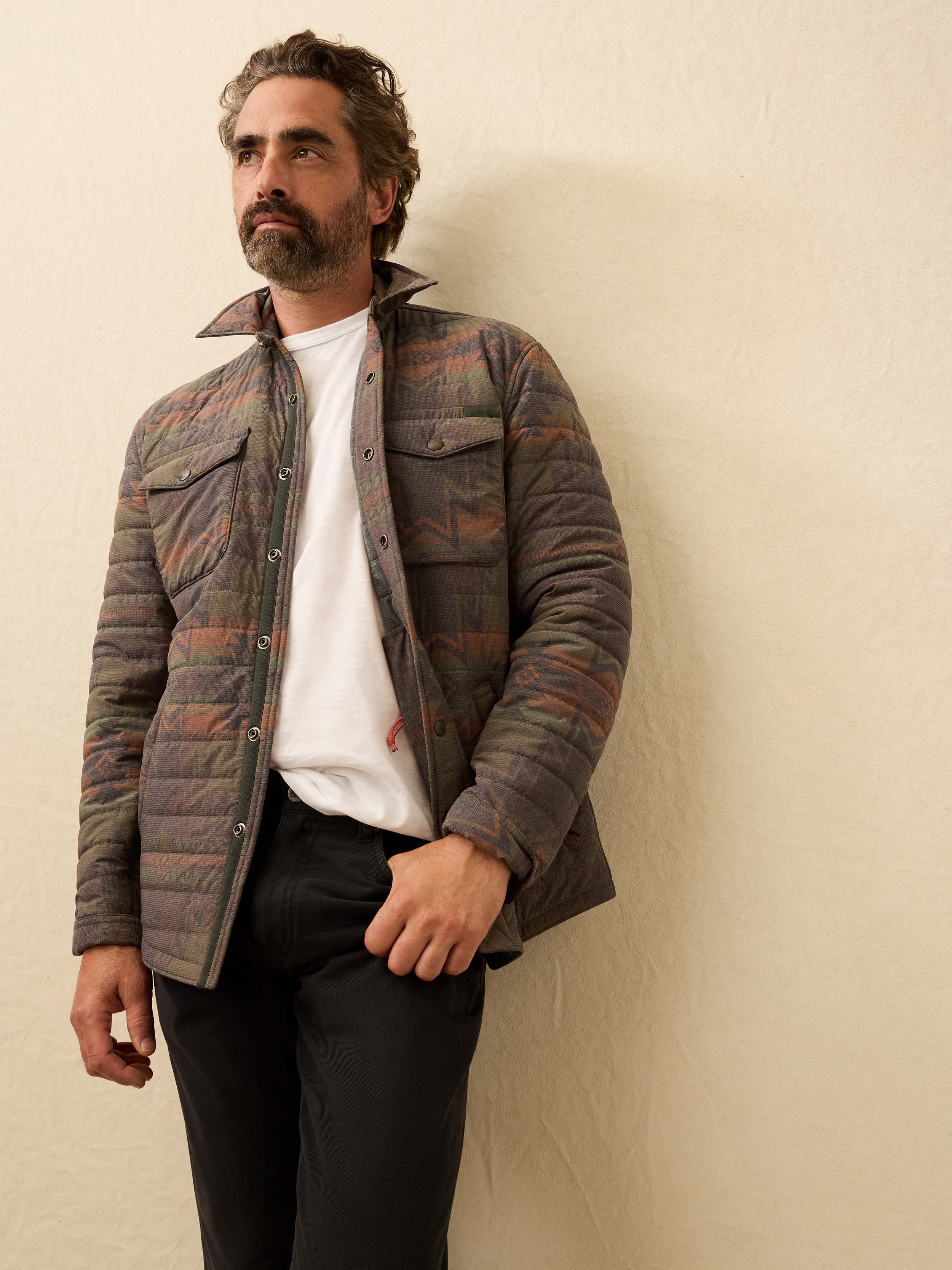 Doug Good Feather Horizon Series CPO - Sunset Ombre Star Nation | Faherty Brand