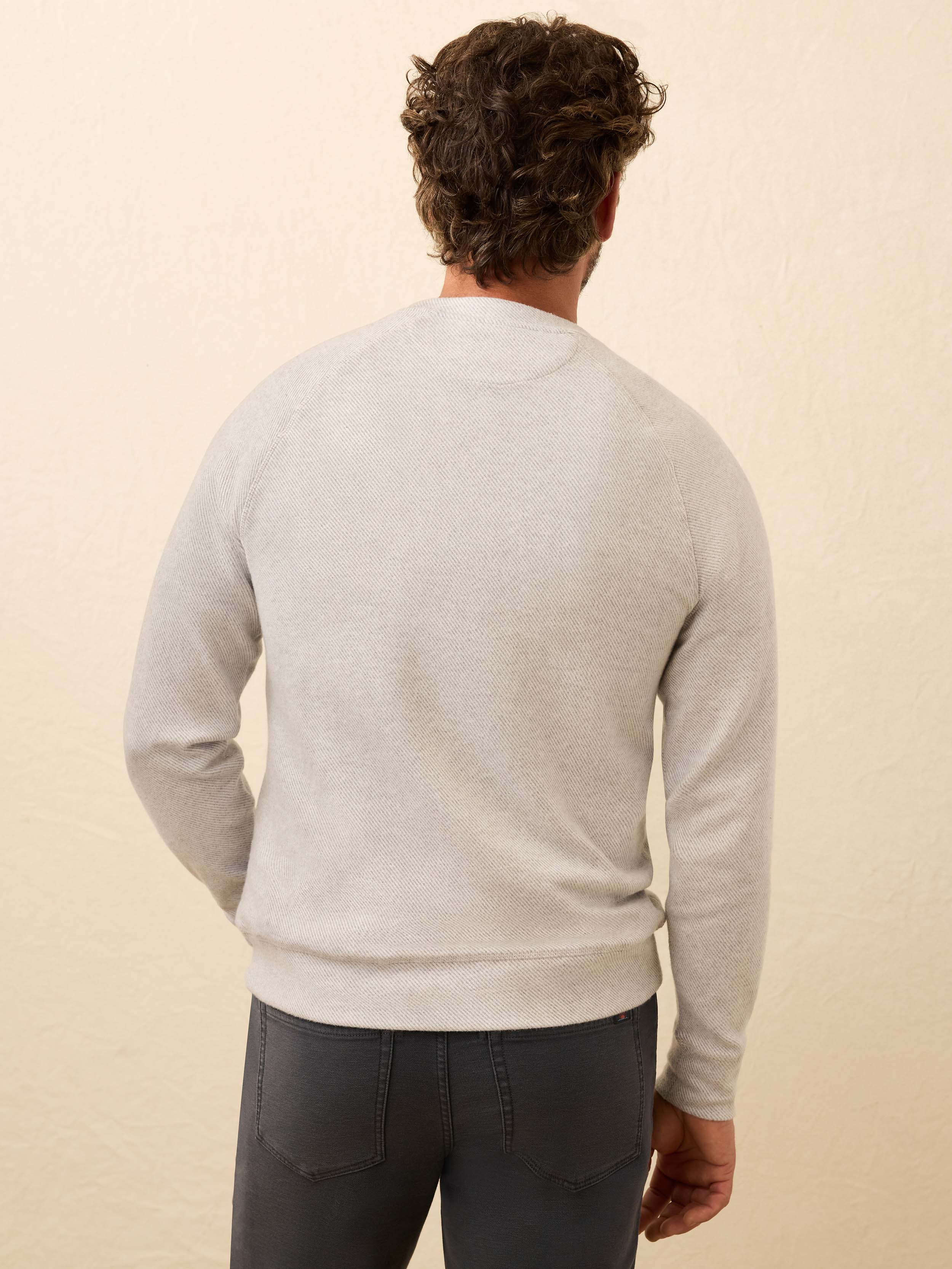 Legend™ Sweater Crew - Light Heather Grey | Faherty Brand