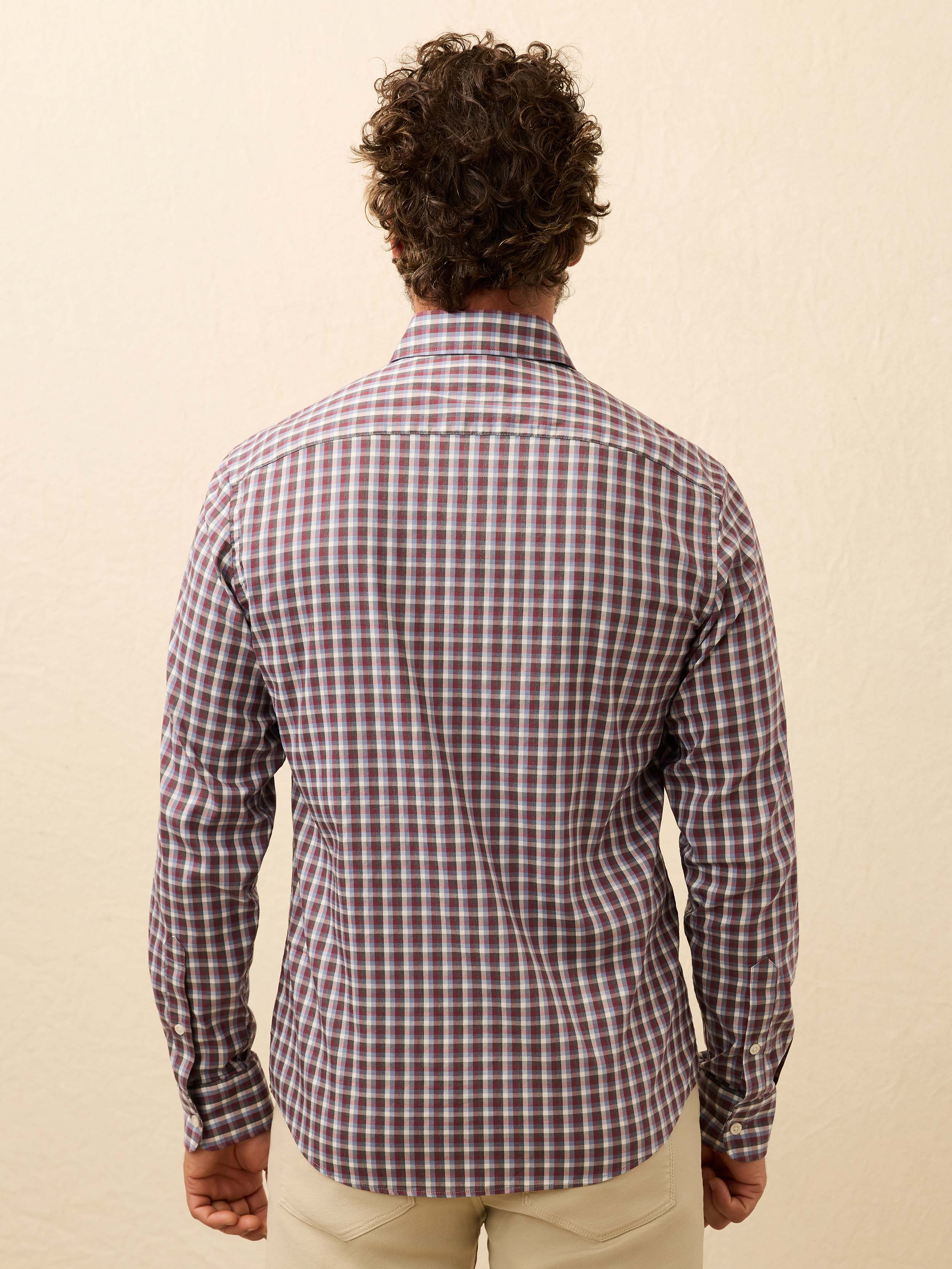 The Movement™ Shirt - Winter Cranberry Plaid | Faherty Brand