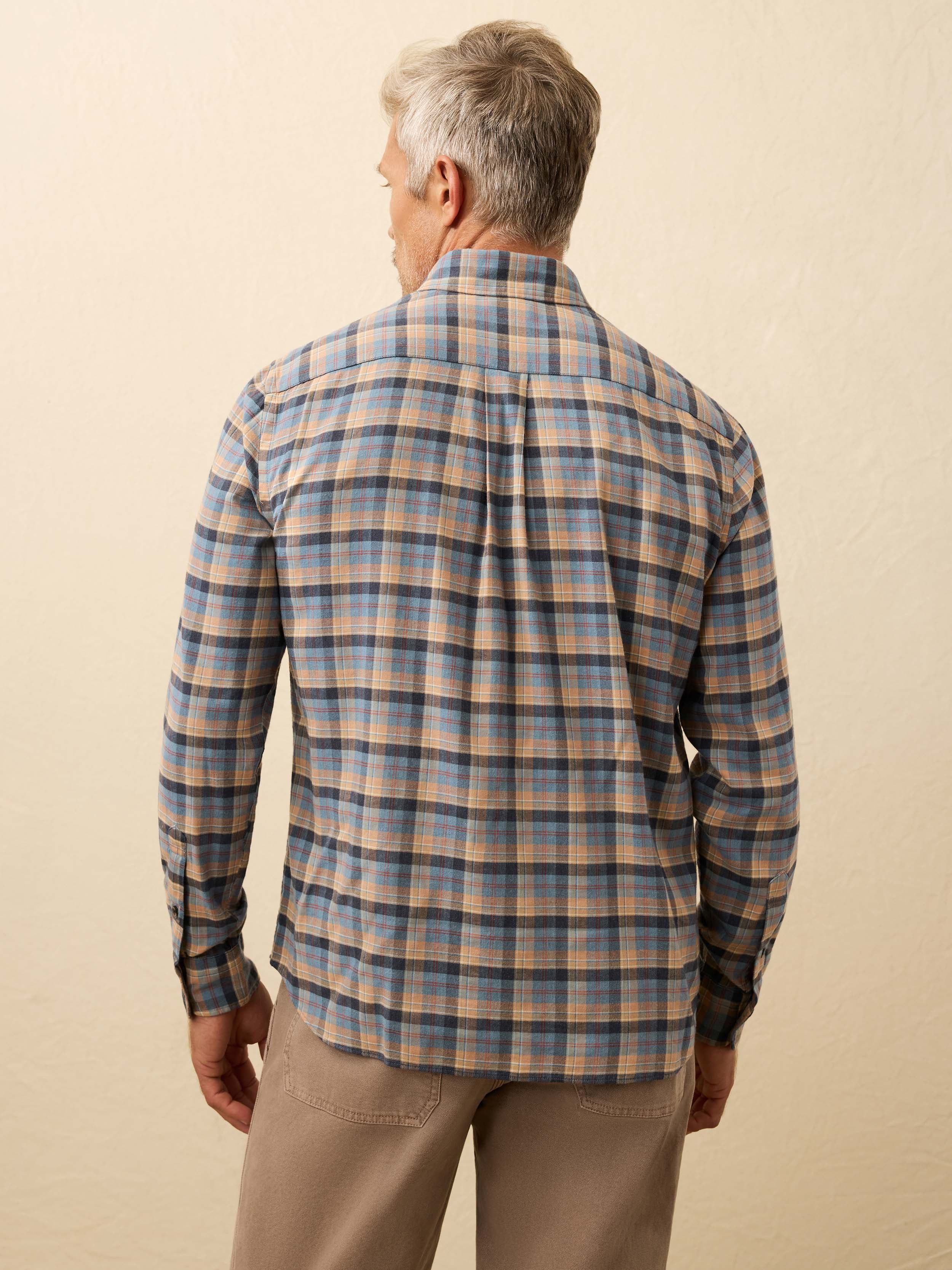 Movement™ Brushed Shirt - Eagle Valley Plaid | Faherty Brand