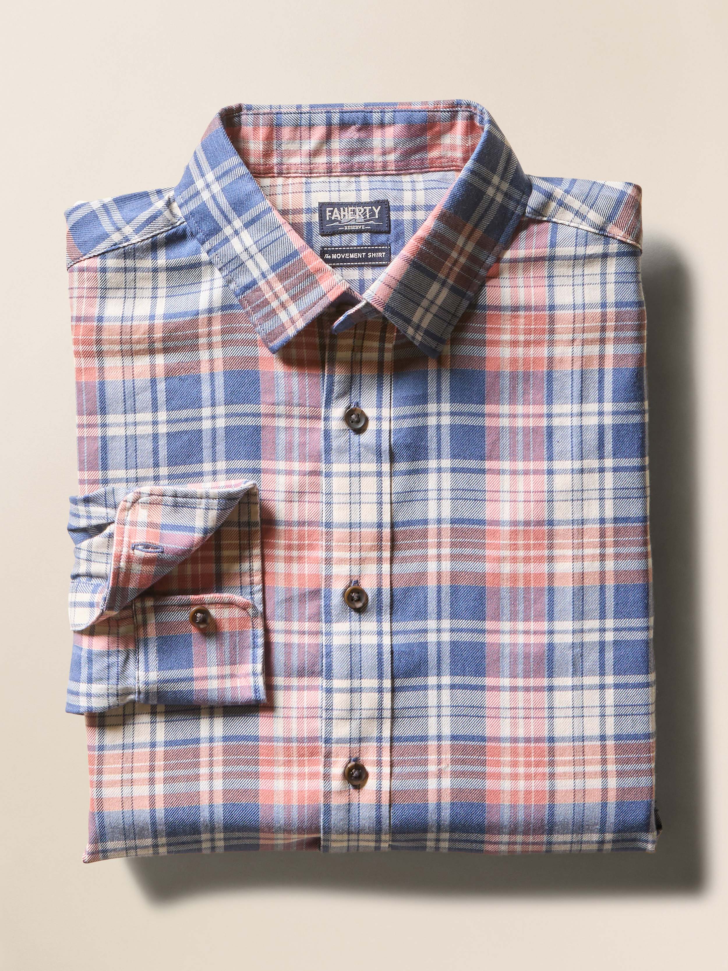 Soft Twill Movement™ Shirt - Autumn Plaid | Faherty Brand