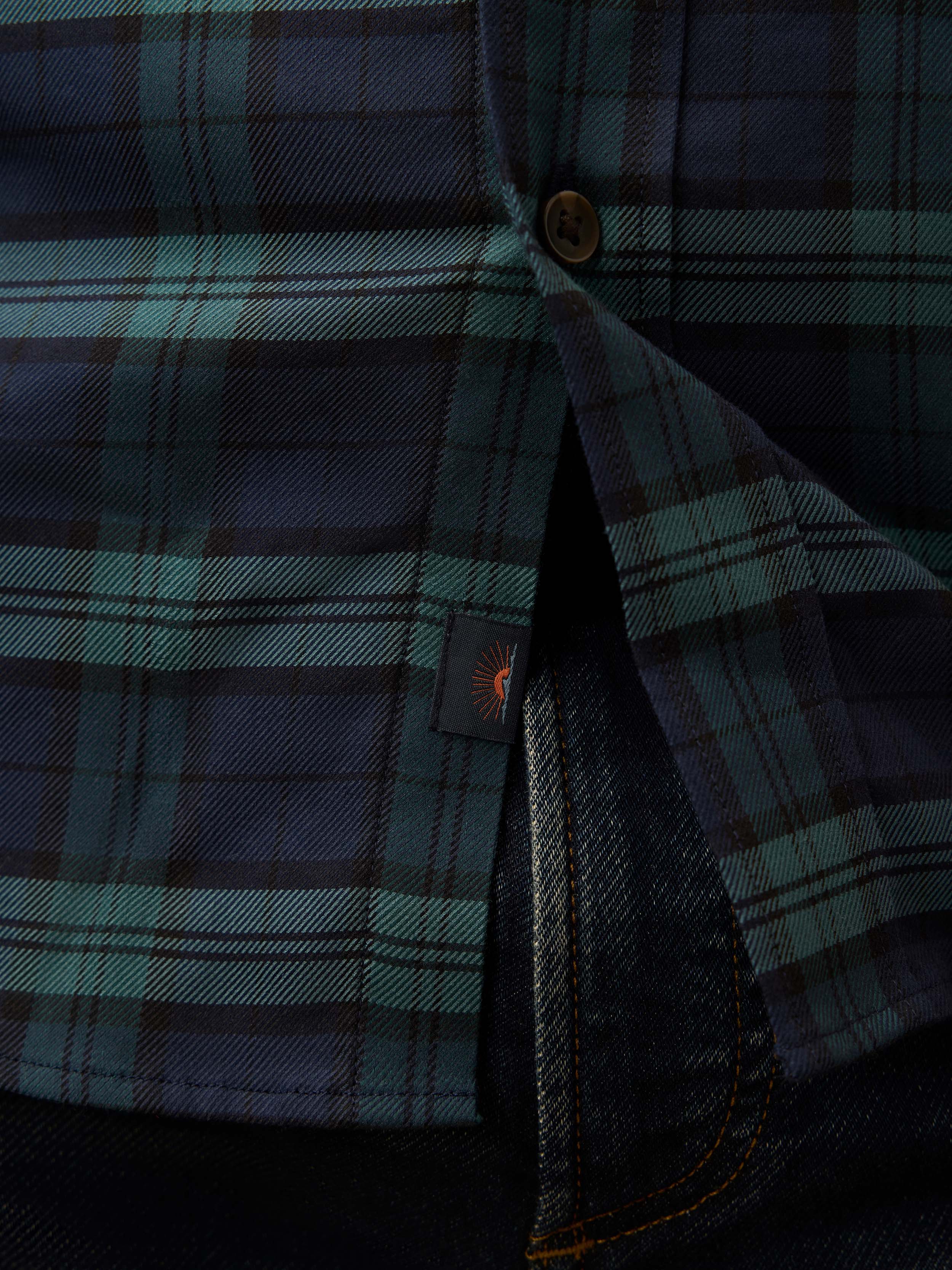 Soft Twill Movement™ Shirt - Harbor Blackwatch Plaid | Faherty Brand