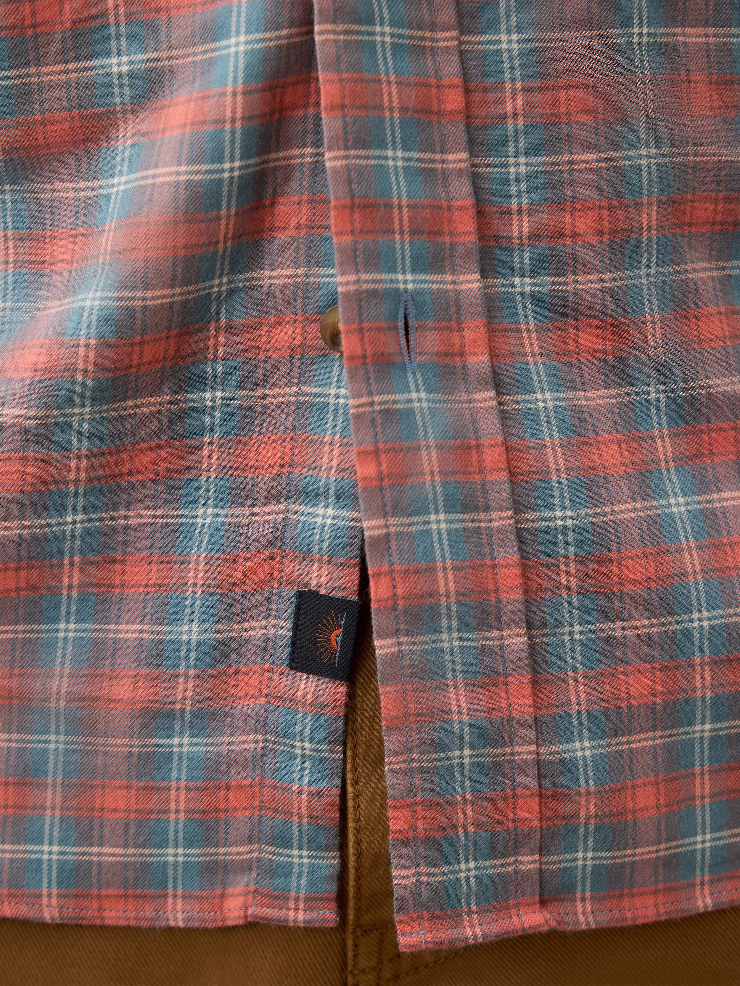 Movement™ Brushed Shirt - Blue Sierra Plaid | Faherty Brand