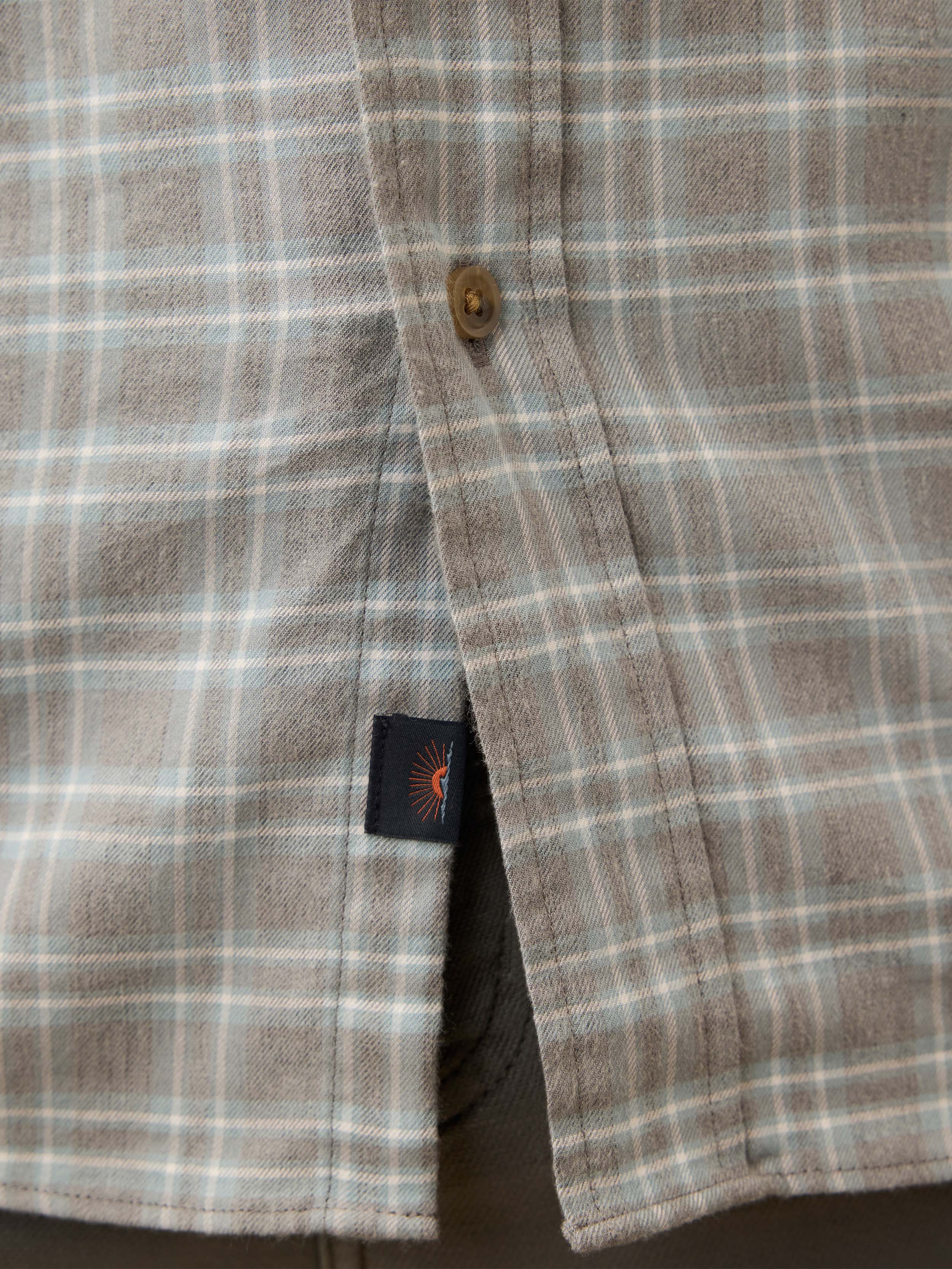 Movement™ Brushed Shirt - Ice Island Plaid | Faherty Brand