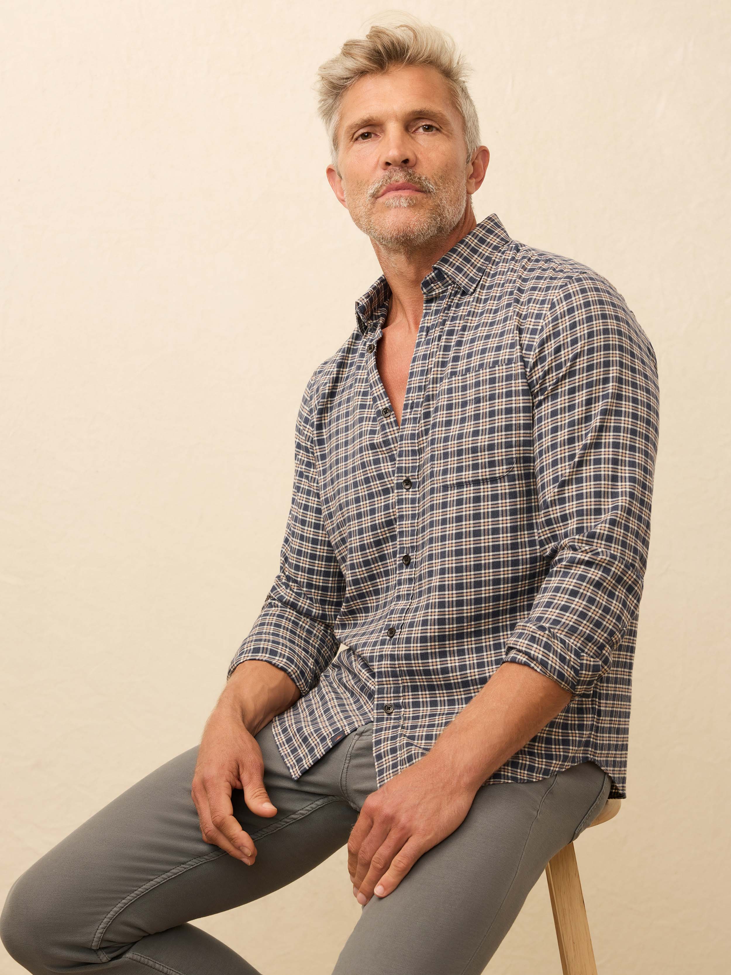 Movement™ Brushed Shirt - Lighthouse Point Plaid | Faherty Brand