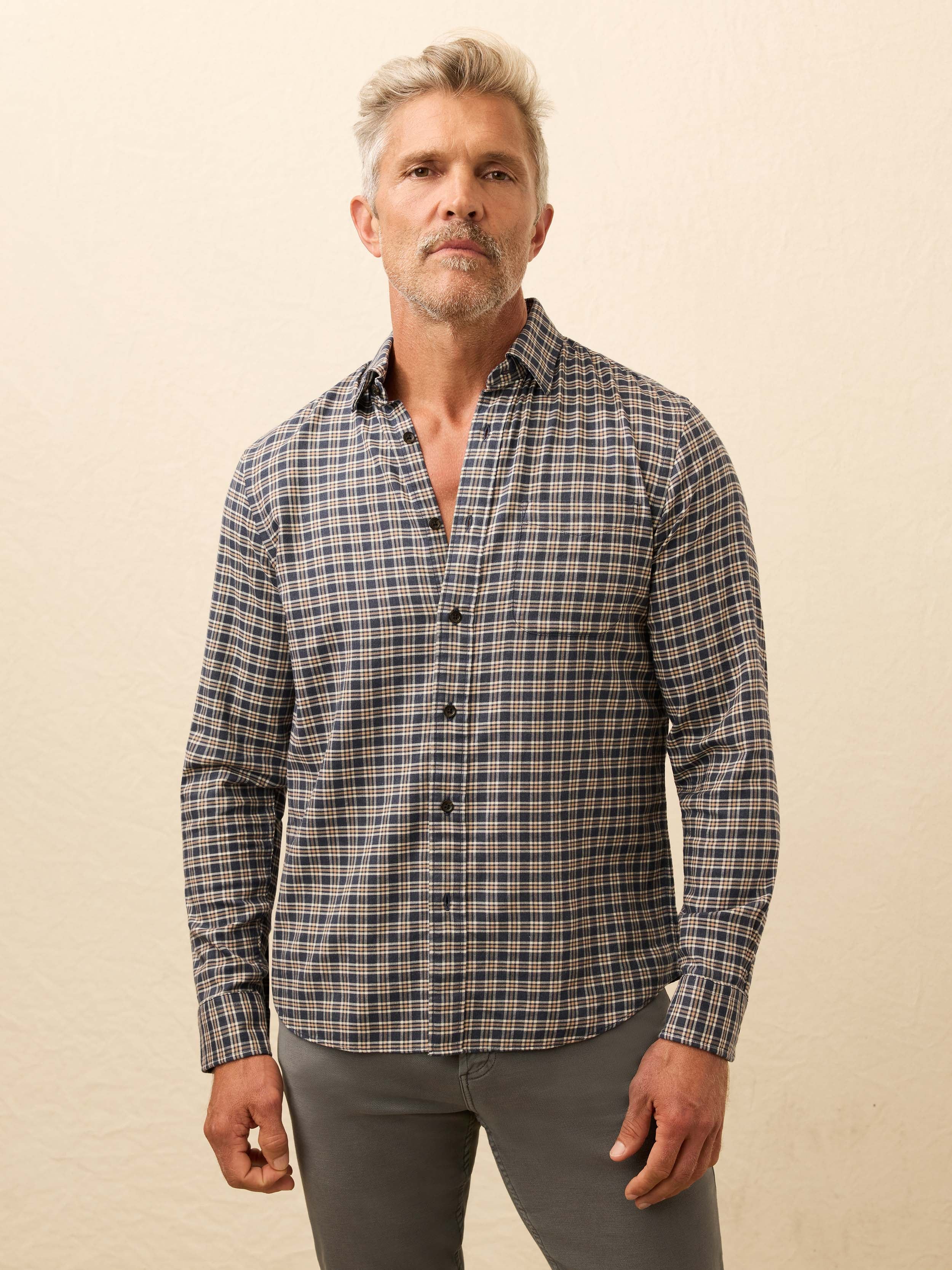 Movement™ Brushed Shirt - Lighthouse Point Plaid | Faherty Brand