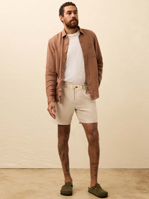 Laguna Linen Shirt - Chestnut Woods
