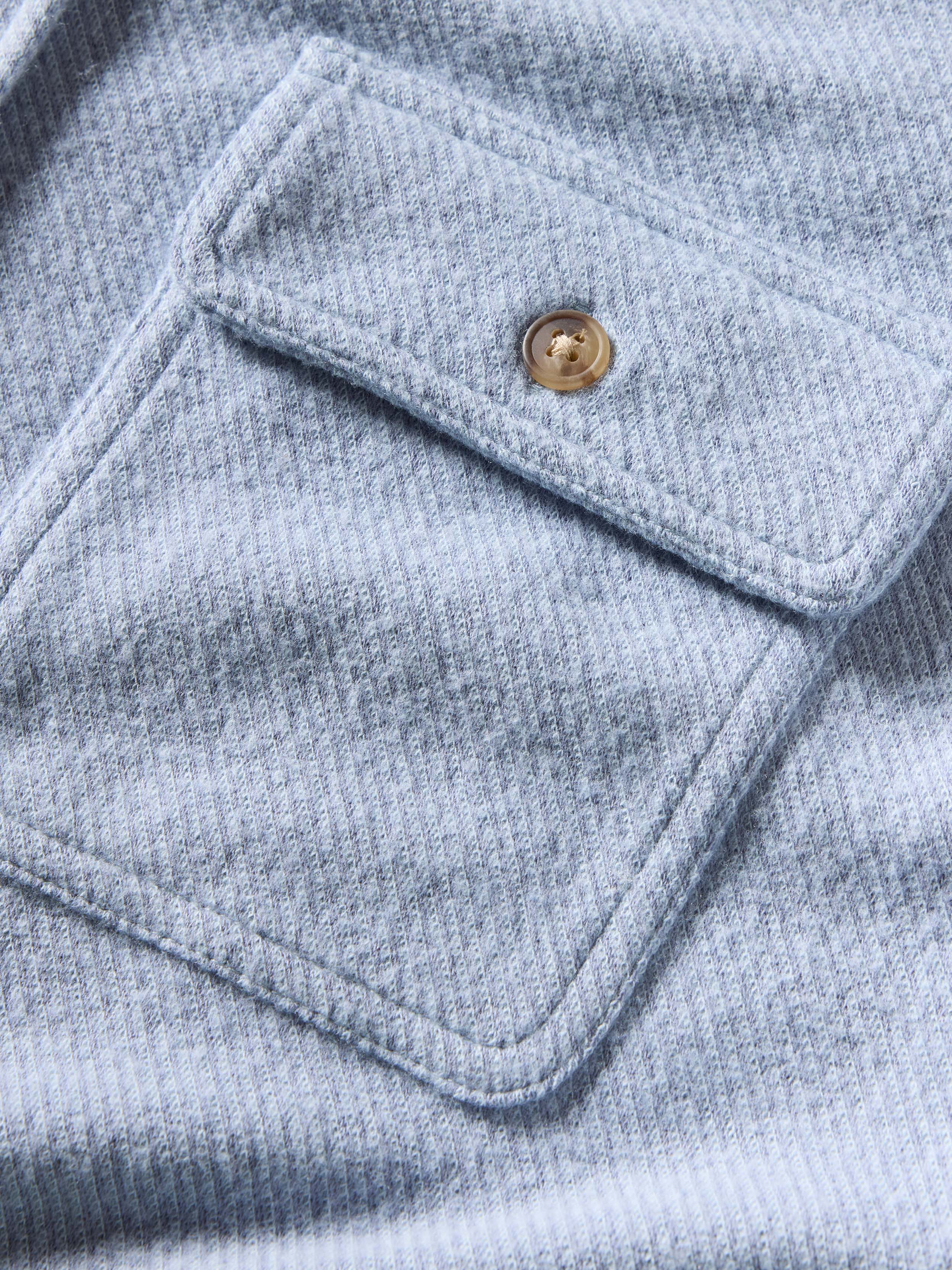 Legend™ Sweater Shirt - Alaskan Blue Twill | Faherty Brand