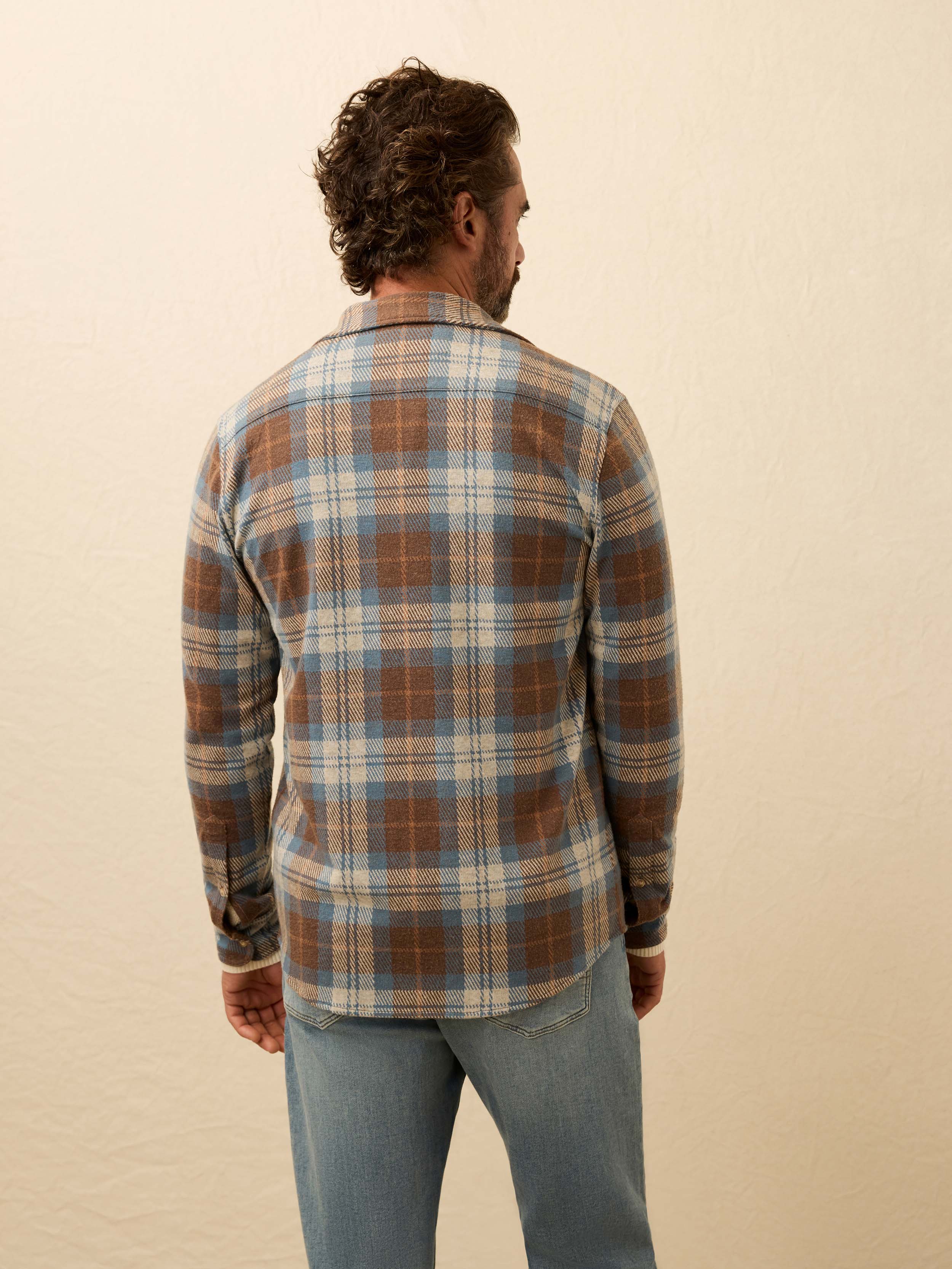 Legend™ Sweater Shirt - Bear River Plaid | Faherty Brand