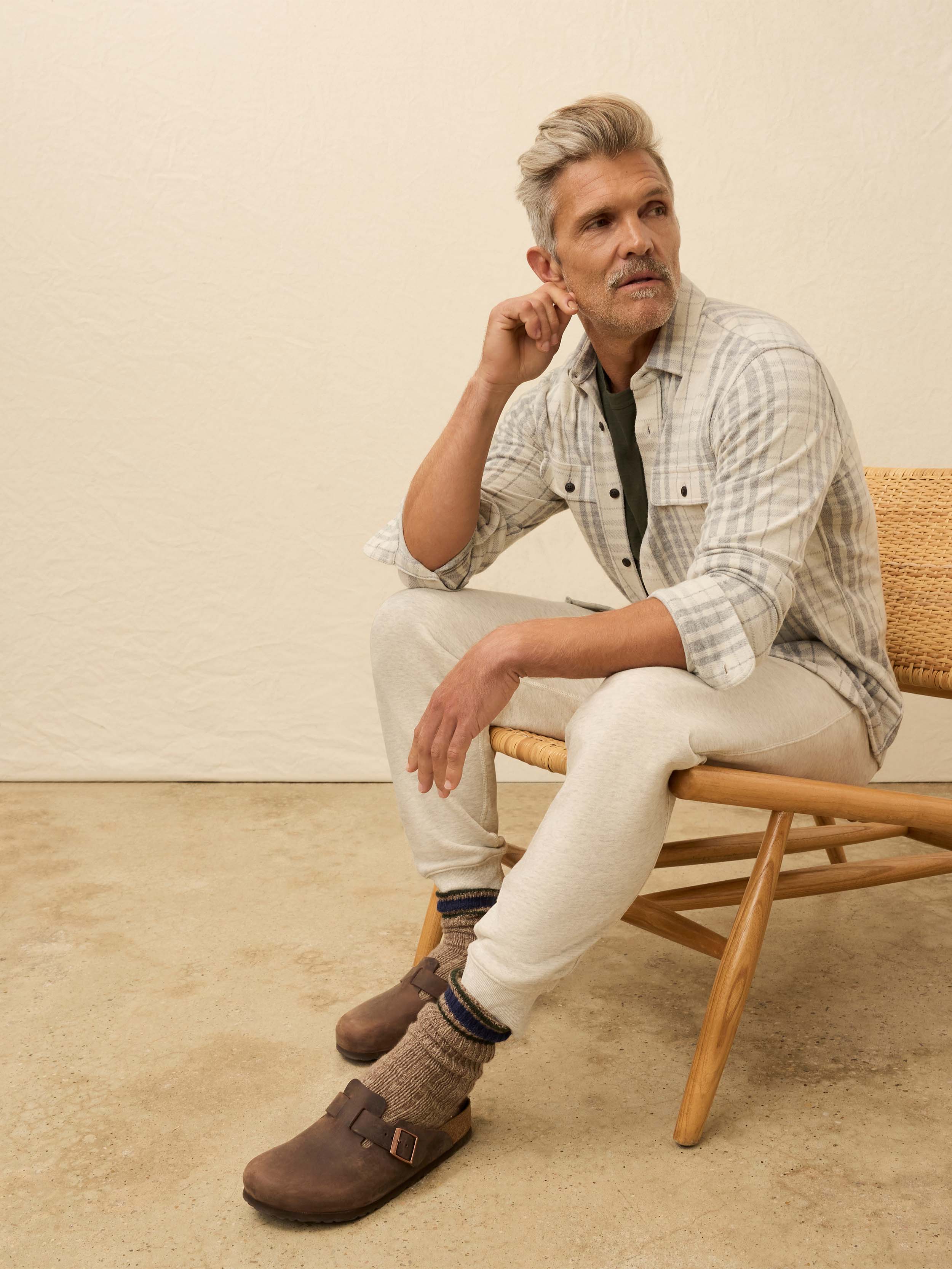 Legend™ Sweater Shirt - Cloud Ridge Plaid | Faherty Brand