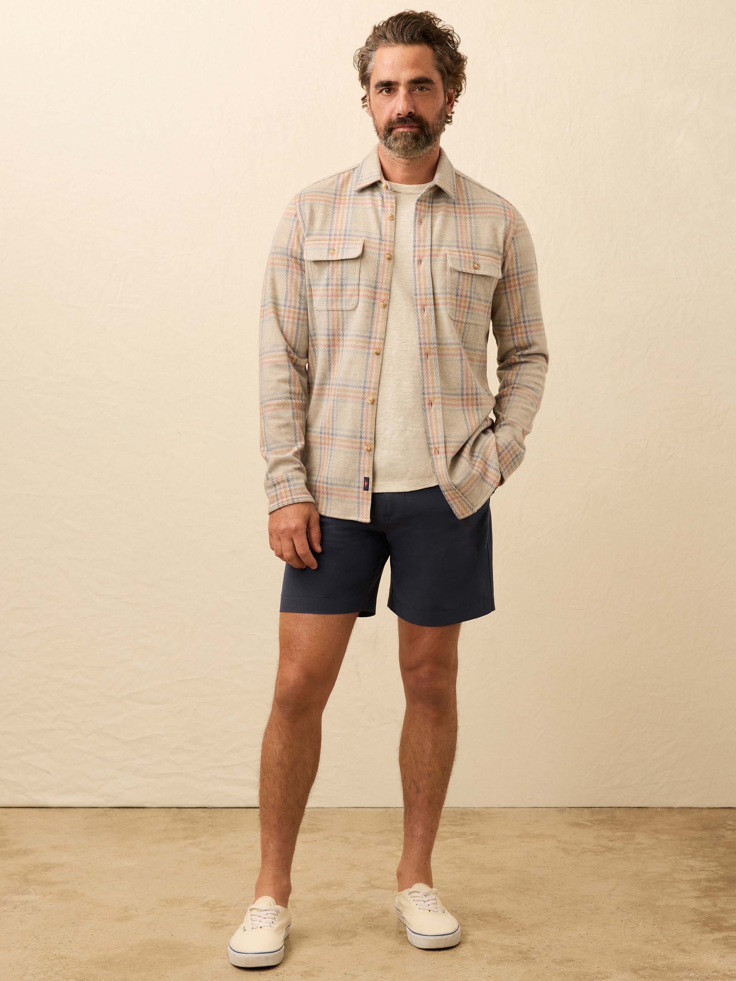 Legend™ Sweater Shirt - Sedona Plains Plaid | Faherty Brand