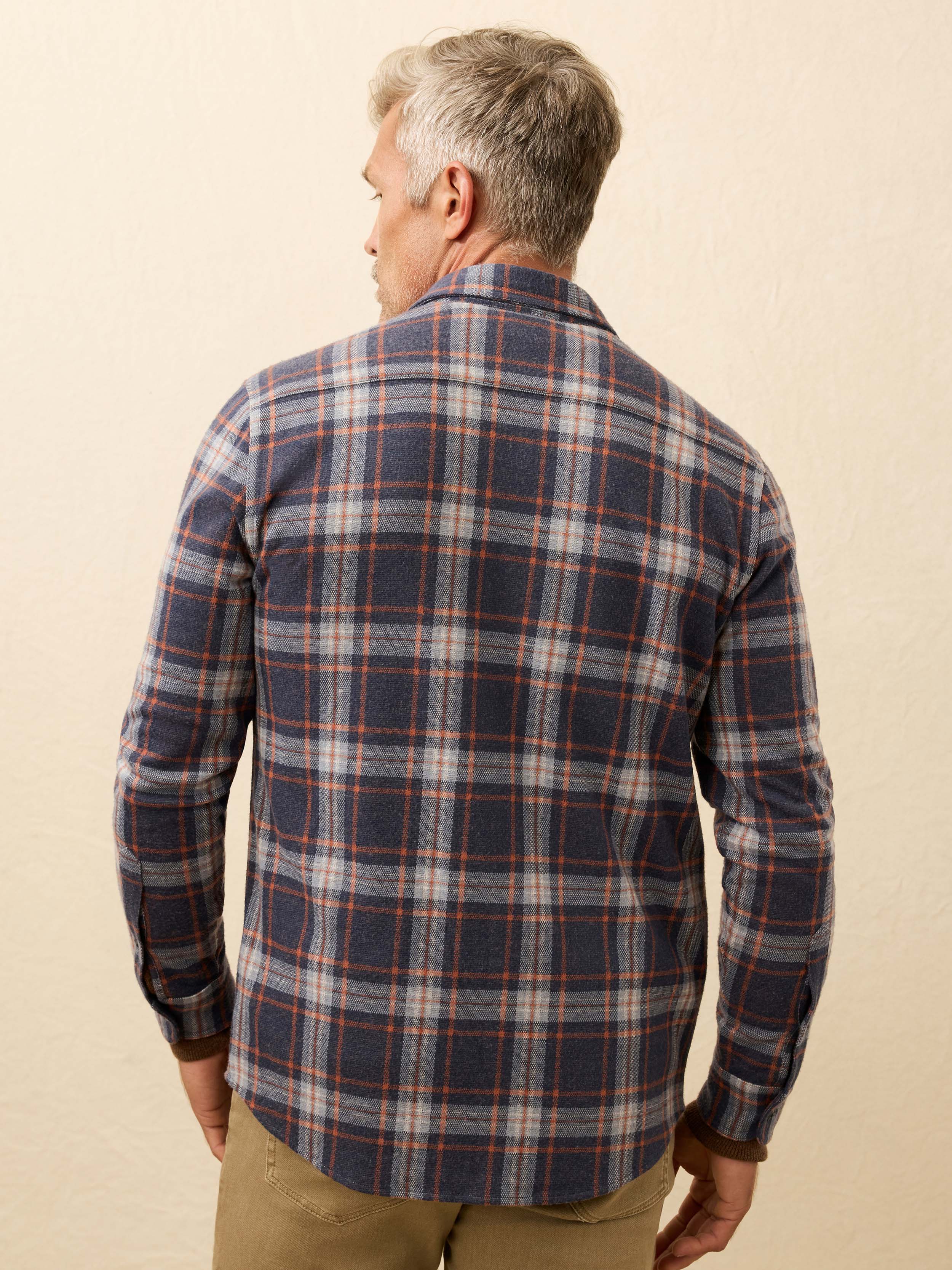 Legend™ Sweater Shirt - Foxhound Lake Plaid | Faherty Brand
