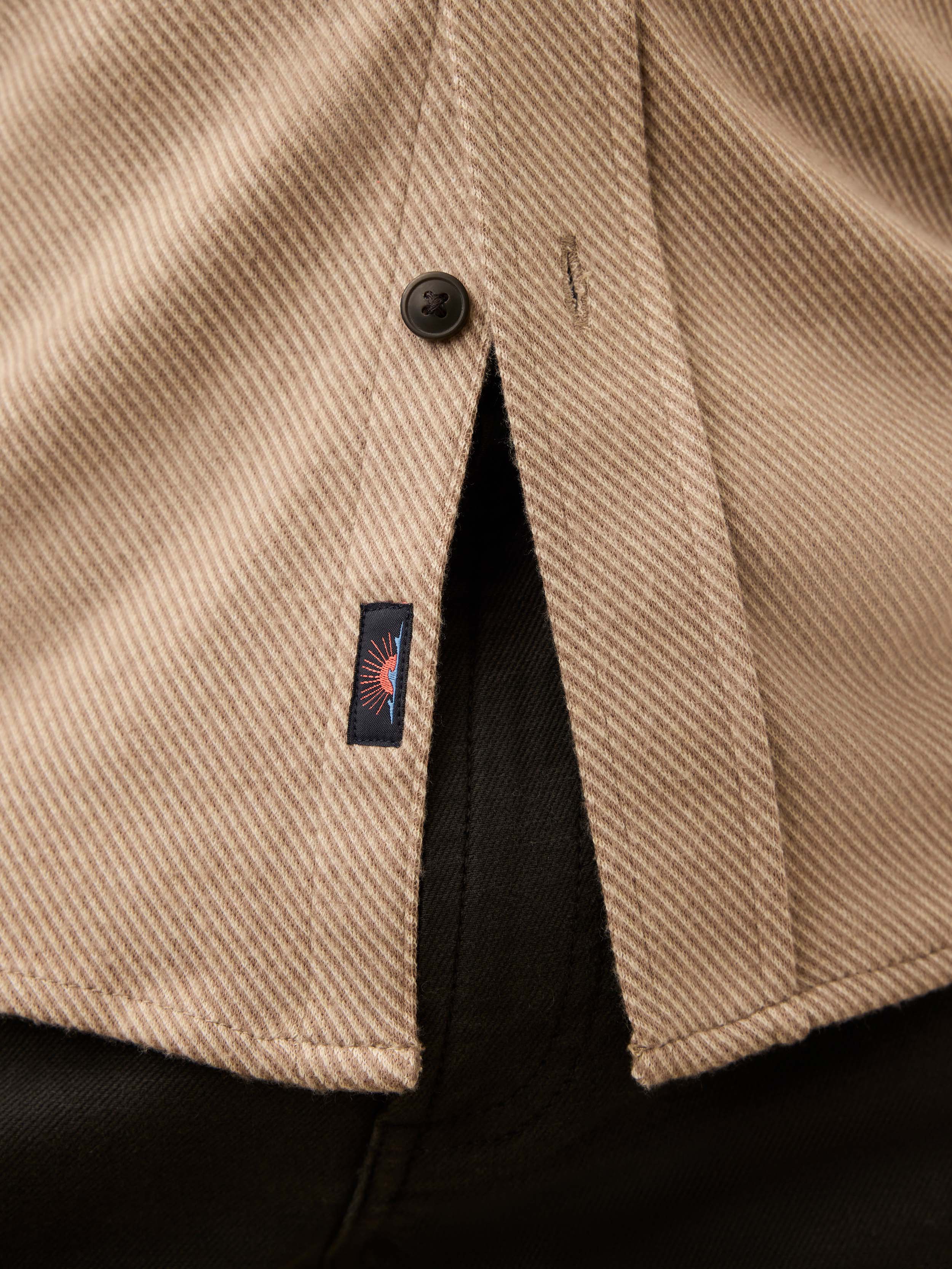Legend™ Sweater Shirt (Single Pocket) - Timber Twill | Faherty Brand