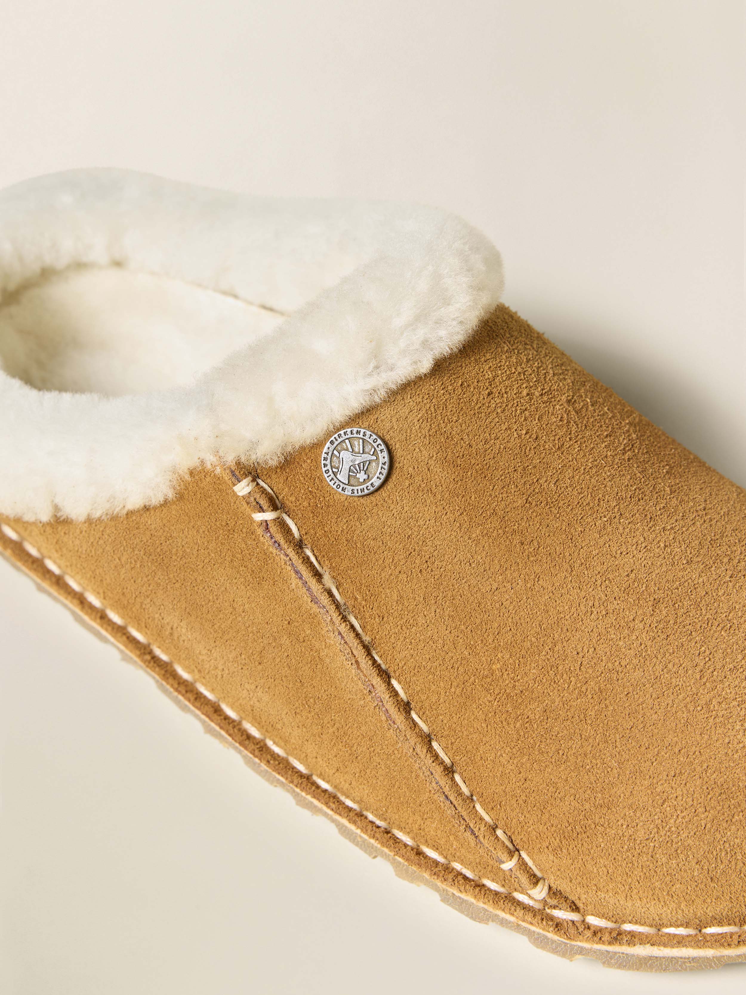 Birkenstock Zermatt Premium Slipper - Mink | Faherty Brand
