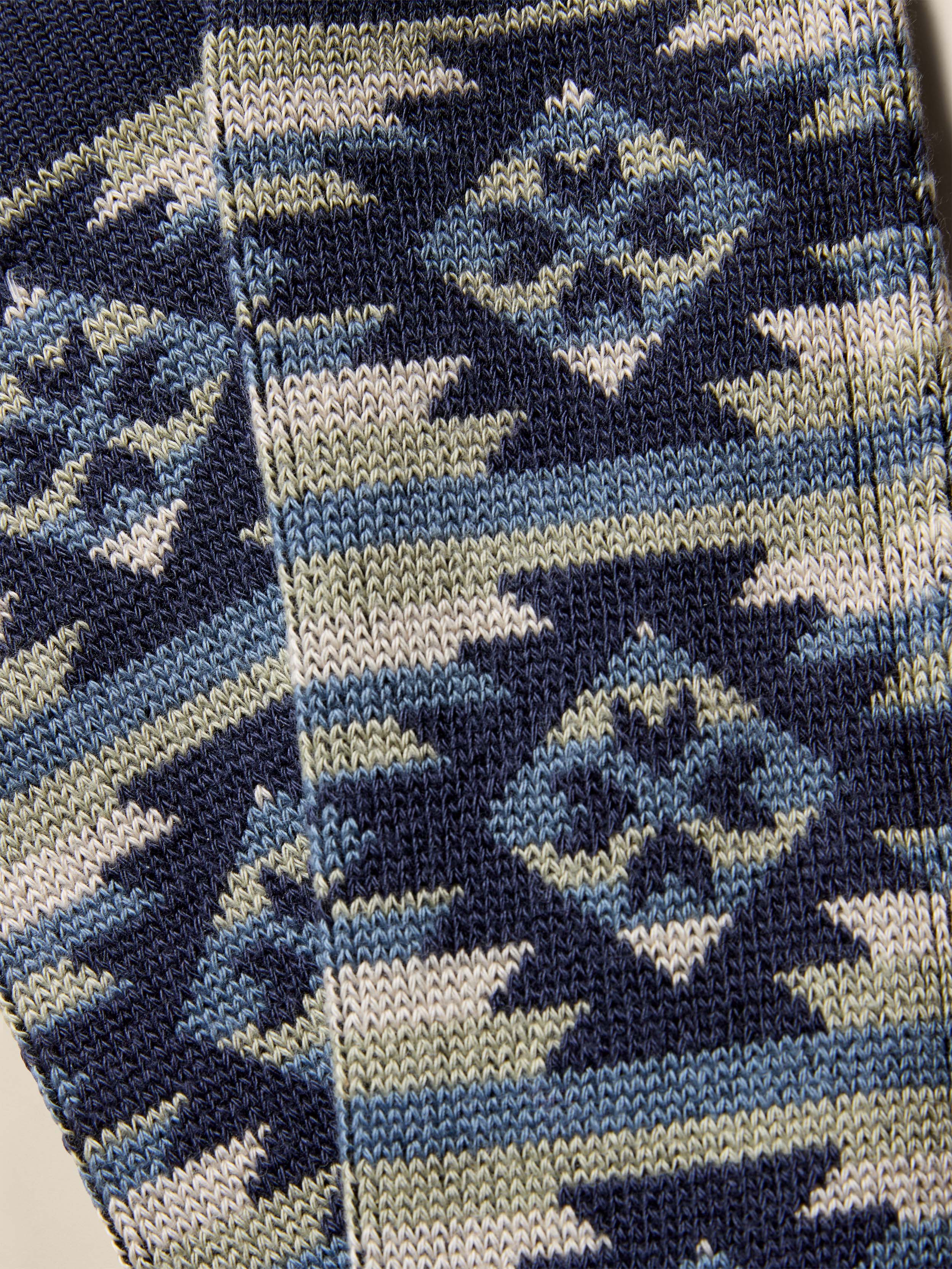 Thunder Voice Eagle Sock - Indigo Night | Faherty Brand