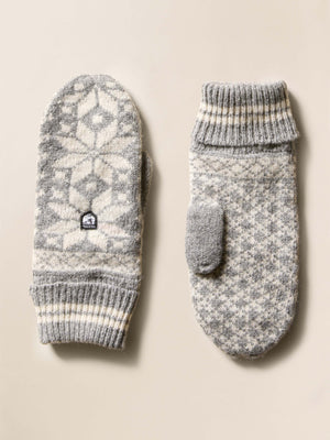 Hestra Isvik Mitt - Grey Off White