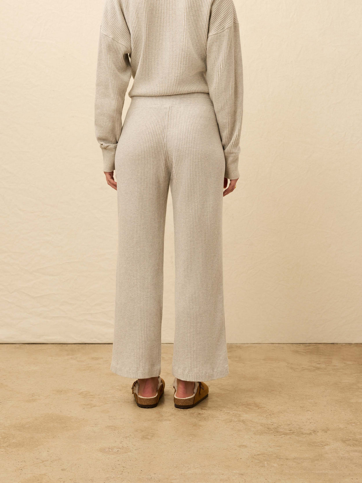  | Après Waffle Pant - Light Grey Heather | Faherty Brand, image 5 of 5