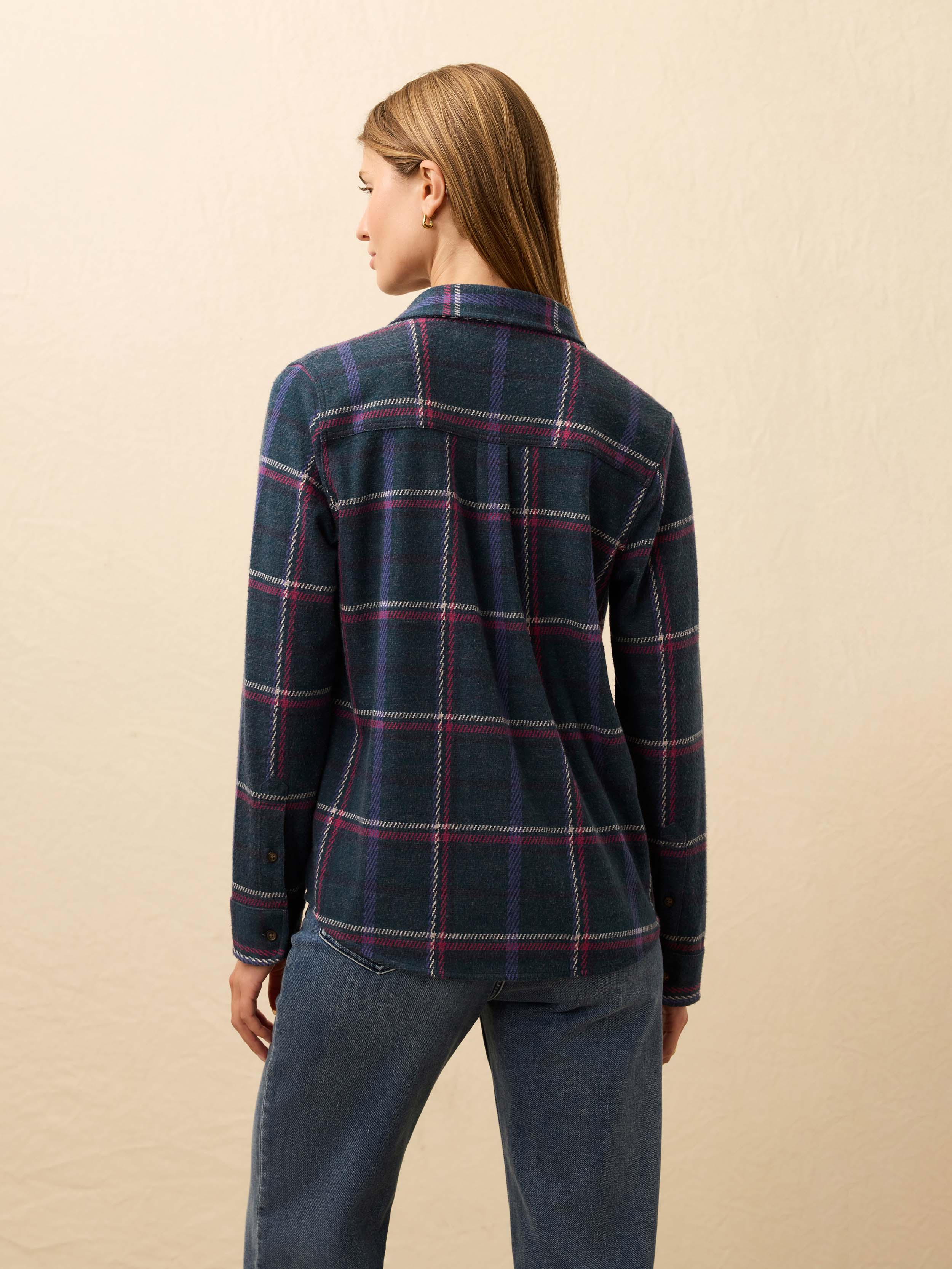 Legend™ Sweater Shirt - Northern Lights Plaid | Faherty Brand