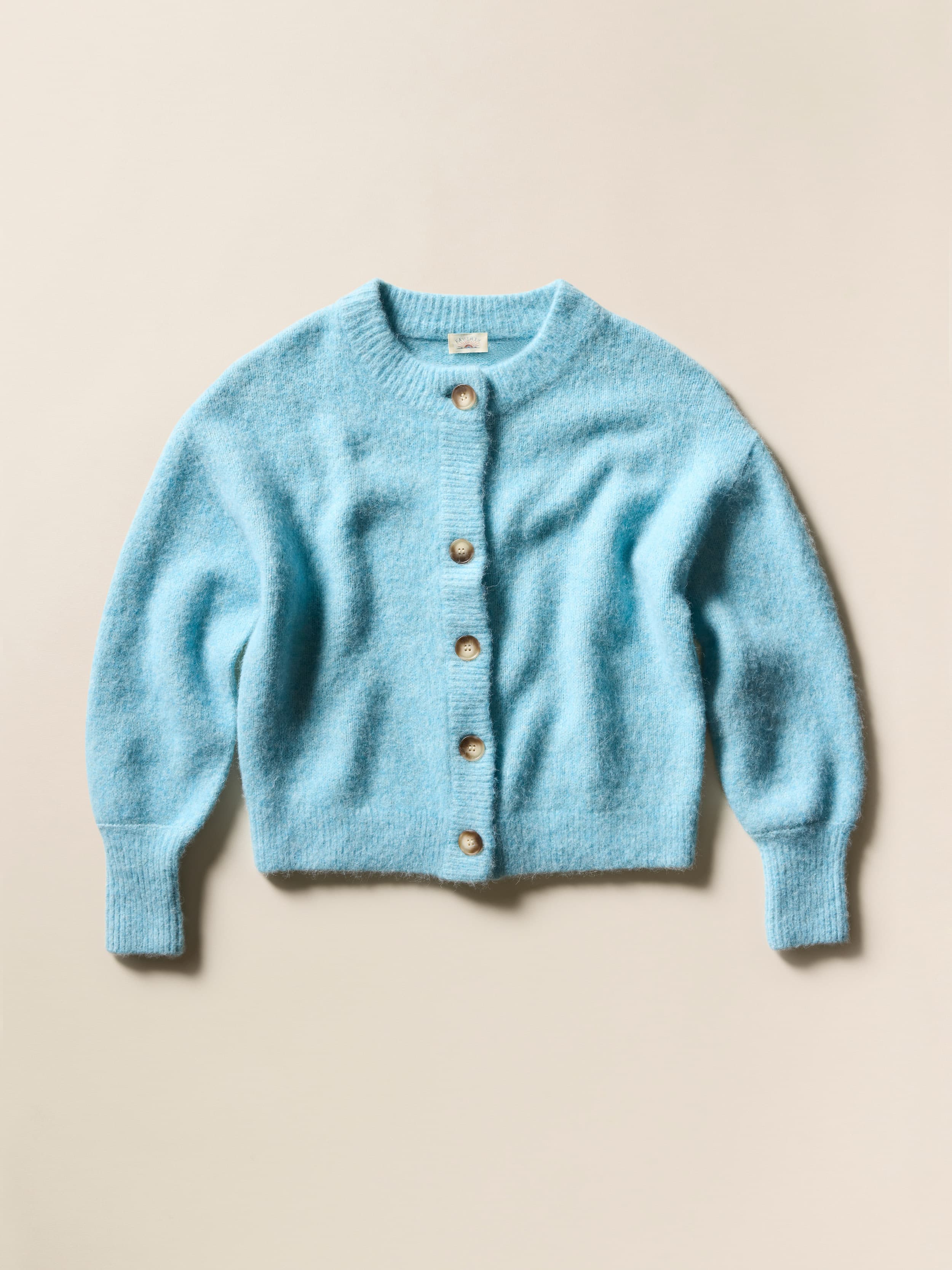 Alpine Cozy Cardigan - Lake Blue | Faherty Brand