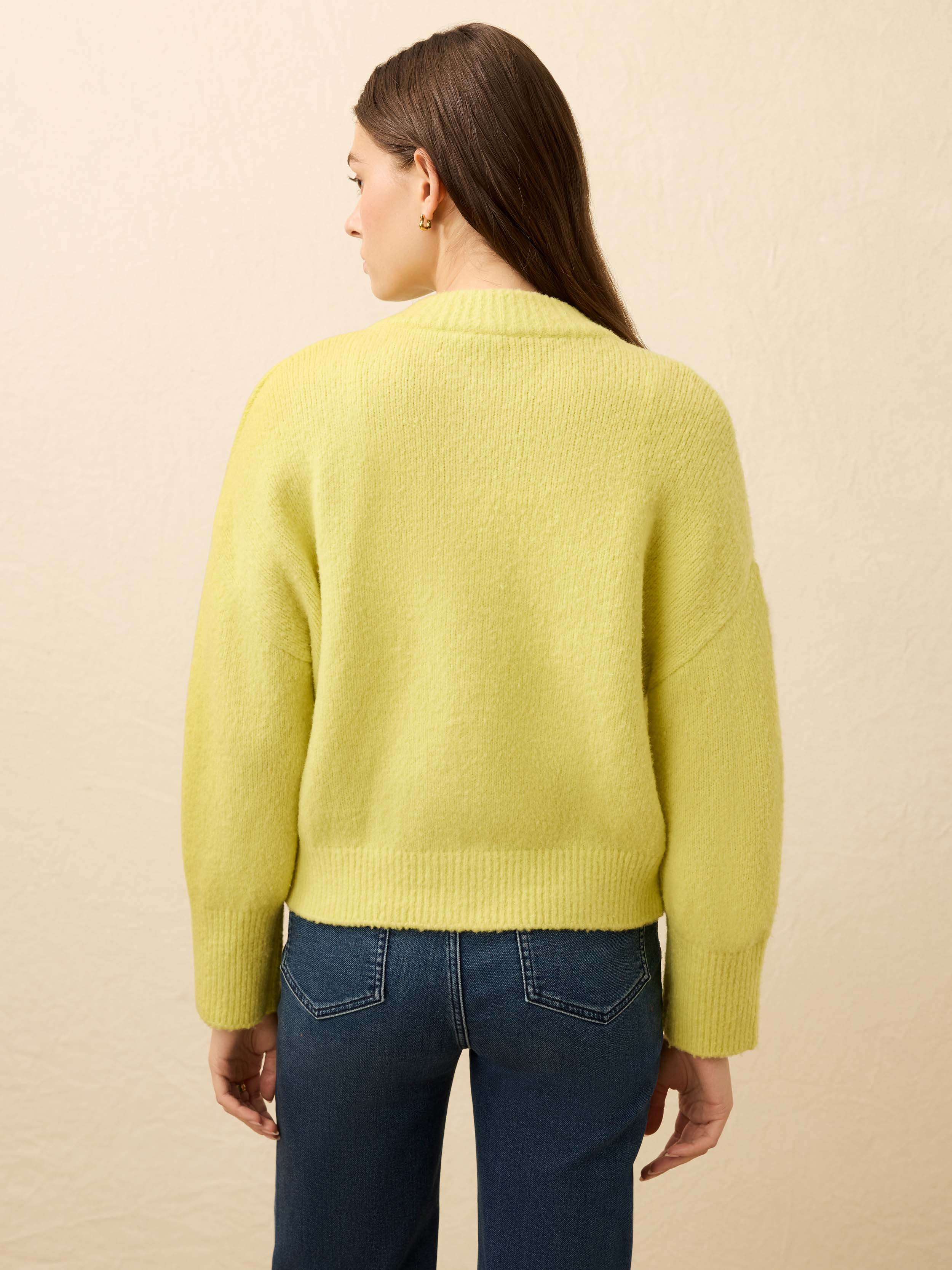 Alpine Cozy Cardigan - Citrus Shore | Faherty Brand