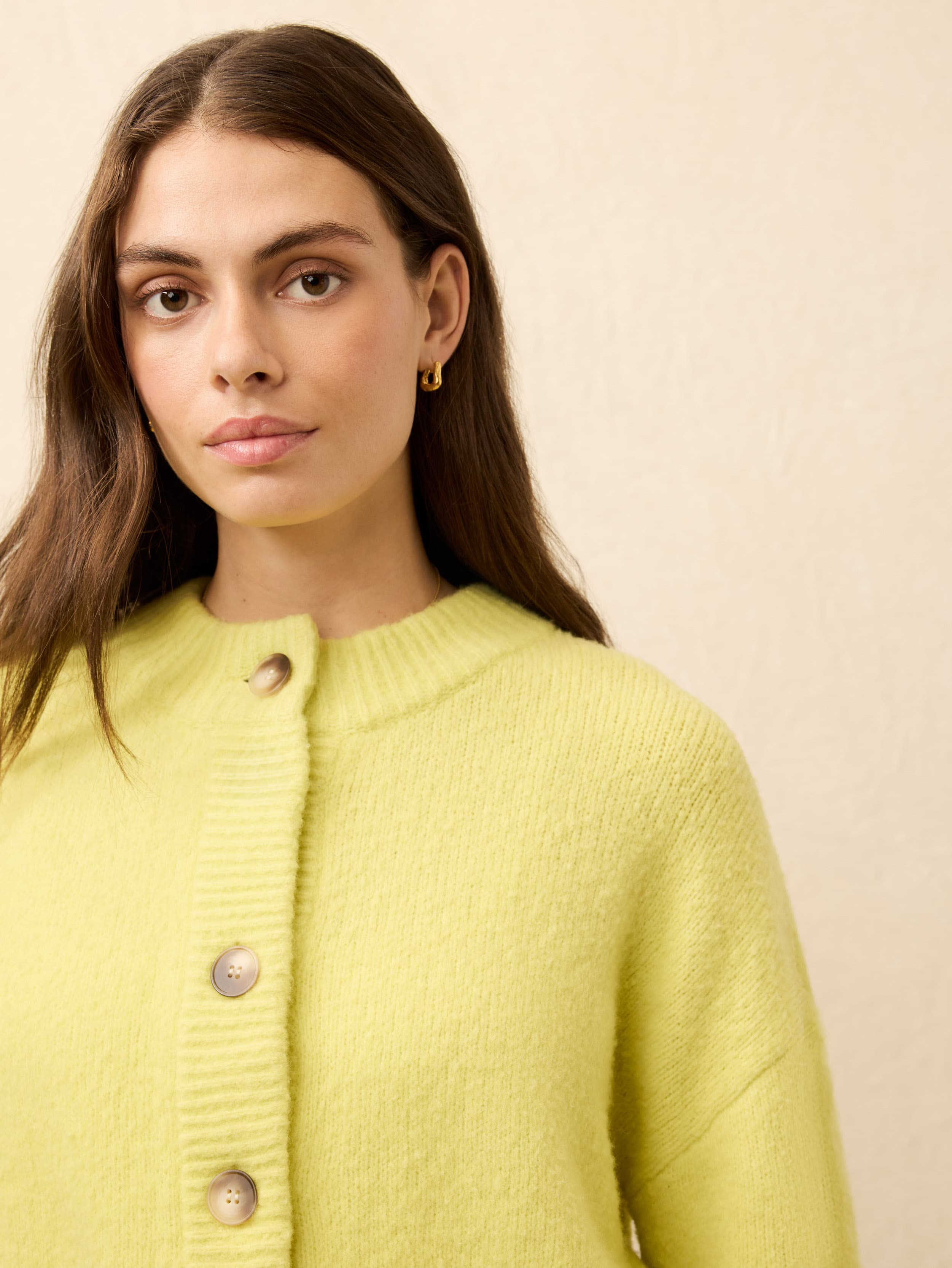 Alpine Cozy Cardigan - Citrus Shore | Faherty Brand