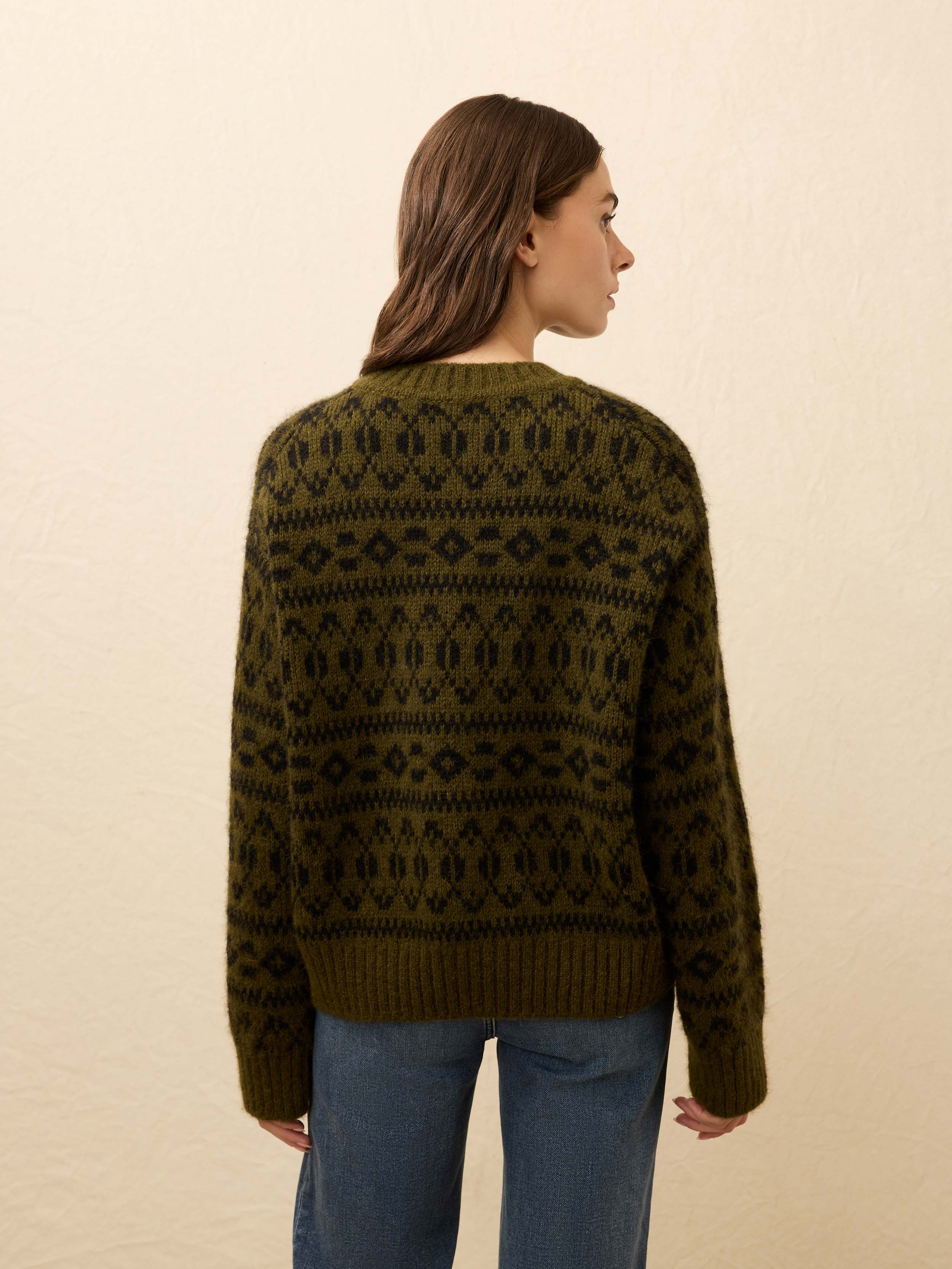 Midnight Bay Crew - Olive | Faherty Brand