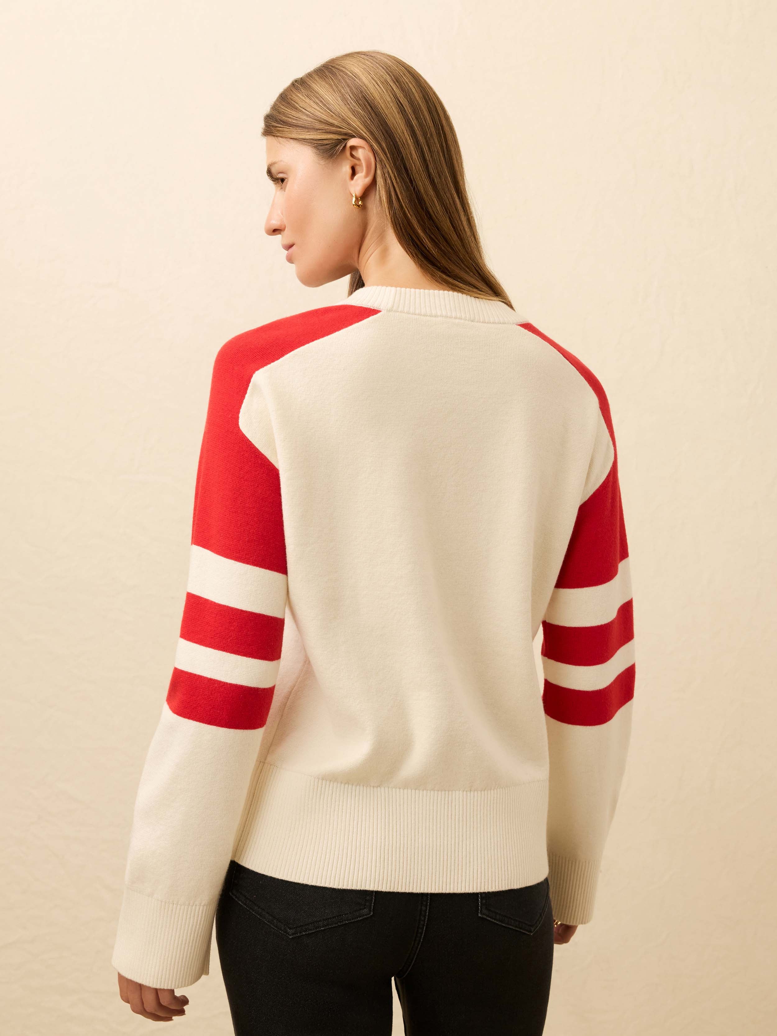 Throwback Crew - Peppermint Red | Faherty Brand