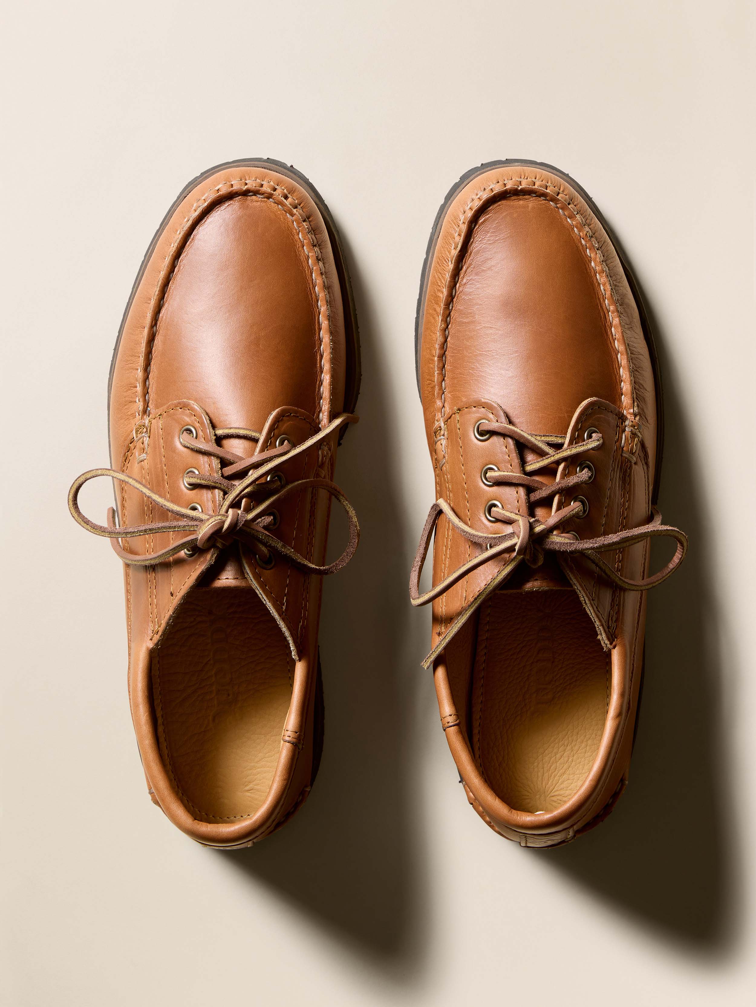 Quoddy Maliseet - Whiskey Black Mini Lug | Faherty Brand