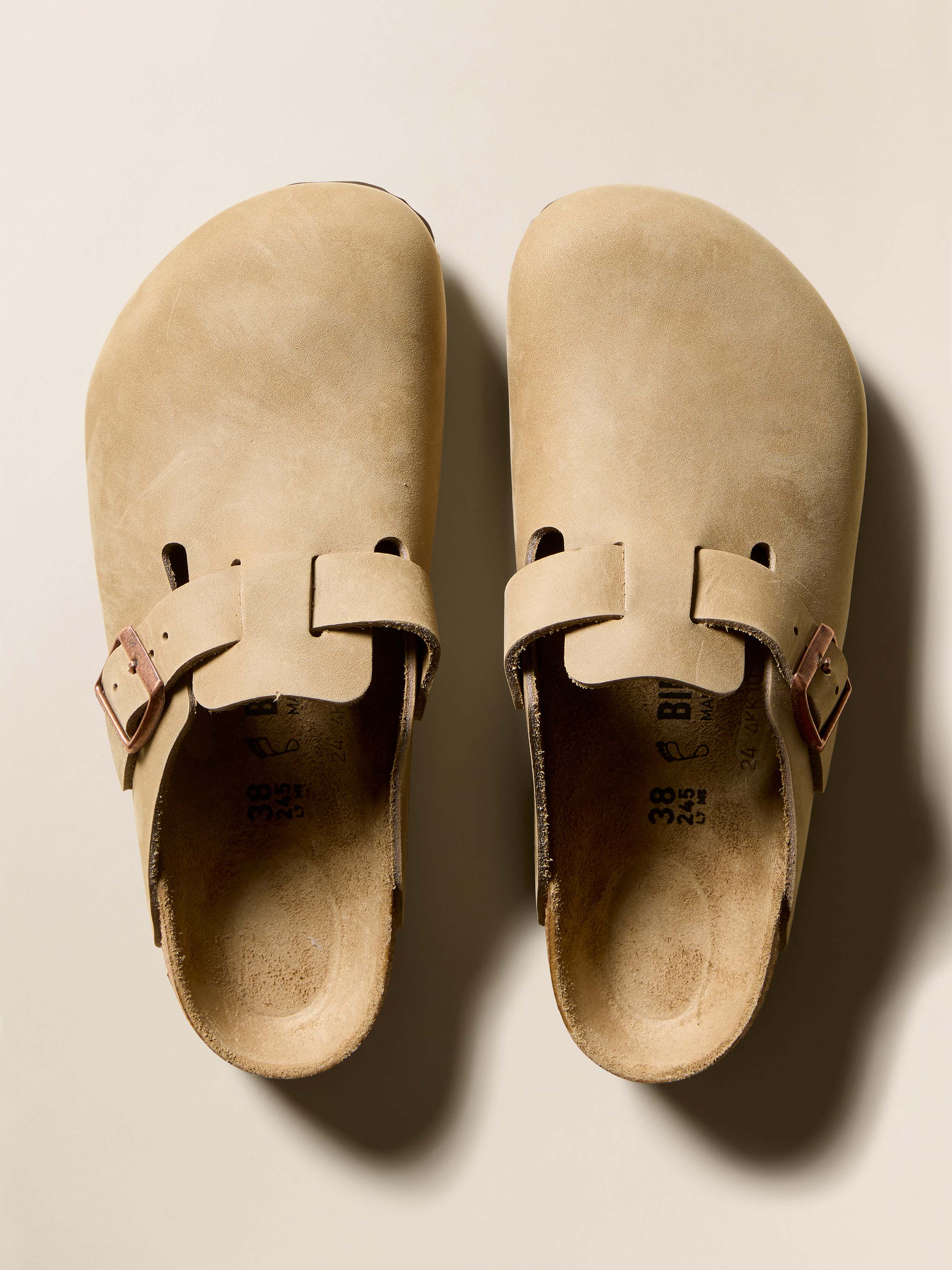 Birkenstock Unisex Oiled Boston - Tobacco | Faherty Brand