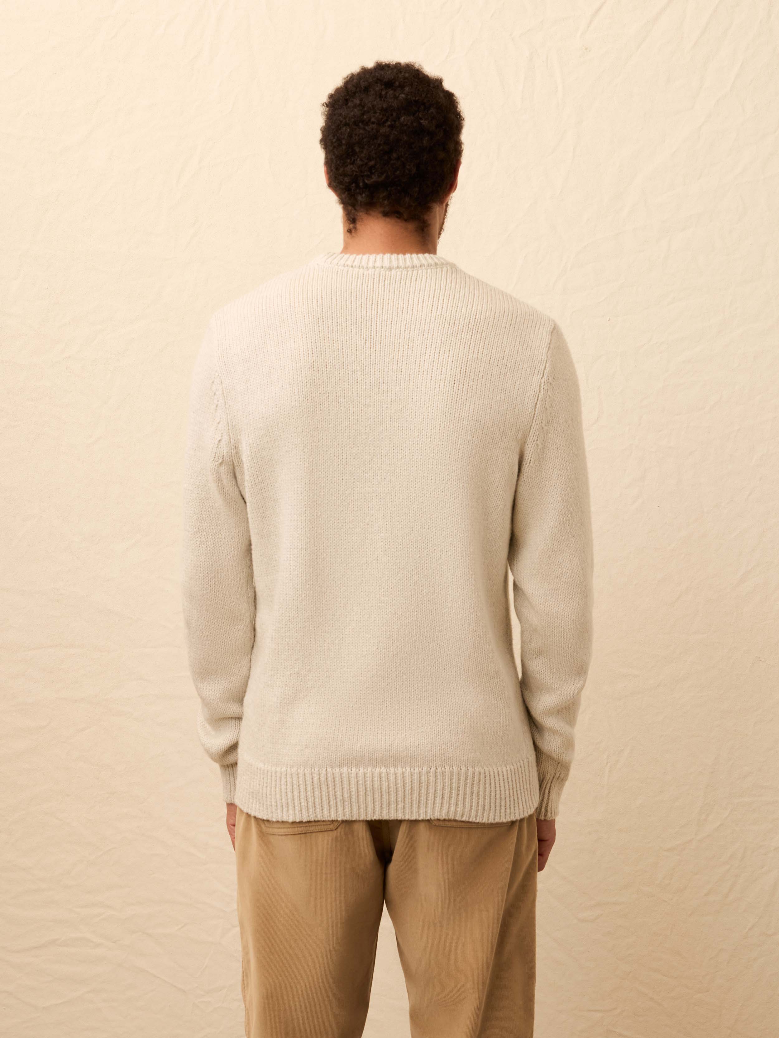 Heirloom Crewneck Sweater - Heather Grey | Faherty Brand