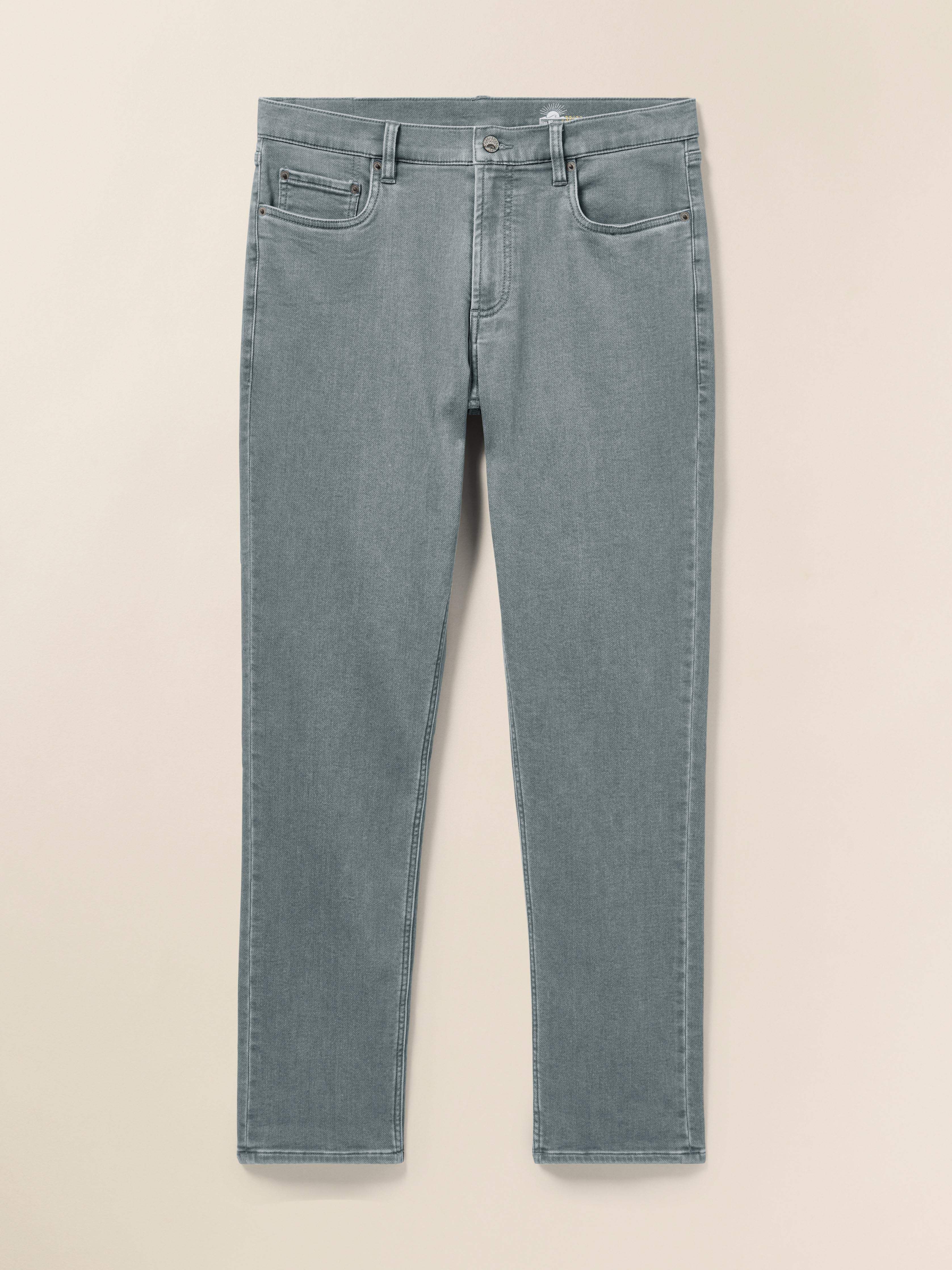 Stretch Terry 5-Pocket Pant - Ocean Glass | Faherty Brand