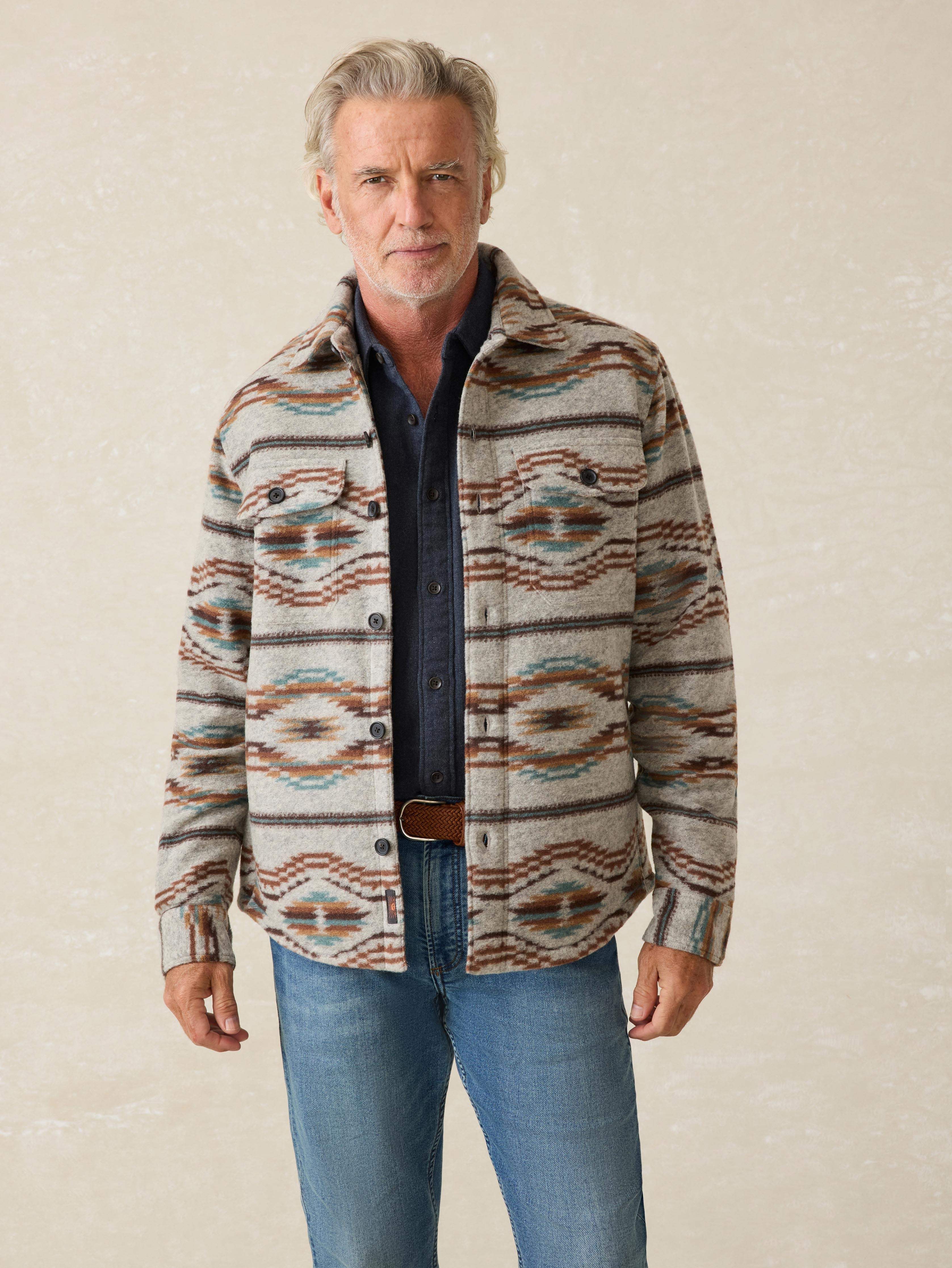 Range Thunder Voice Eagle High Pile Fleece Lined CPO - Grey Skies