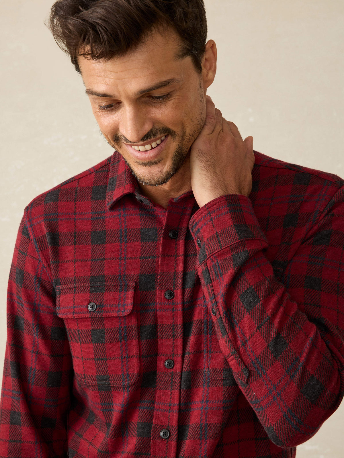 Legend Sweater Shirt - Cherry Creek Plaid, image 2 of 7