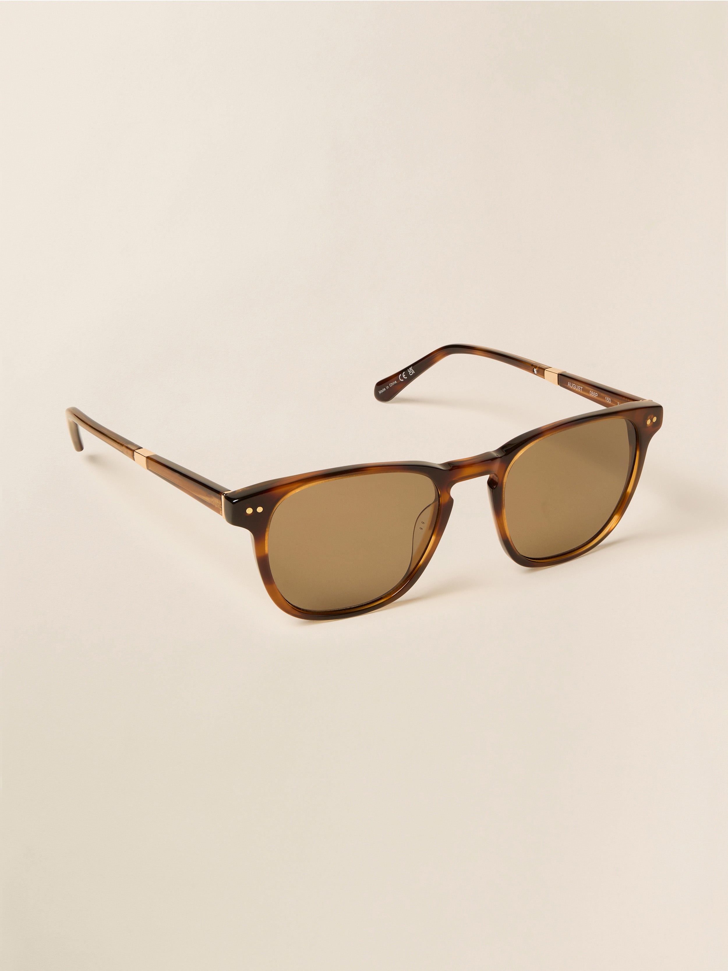 August Sunglasses - Brown Tortoise | Faherty Brand