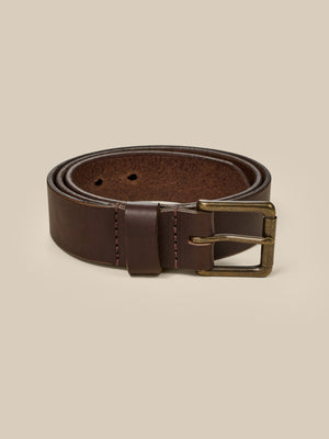 Leather Belt - Brown